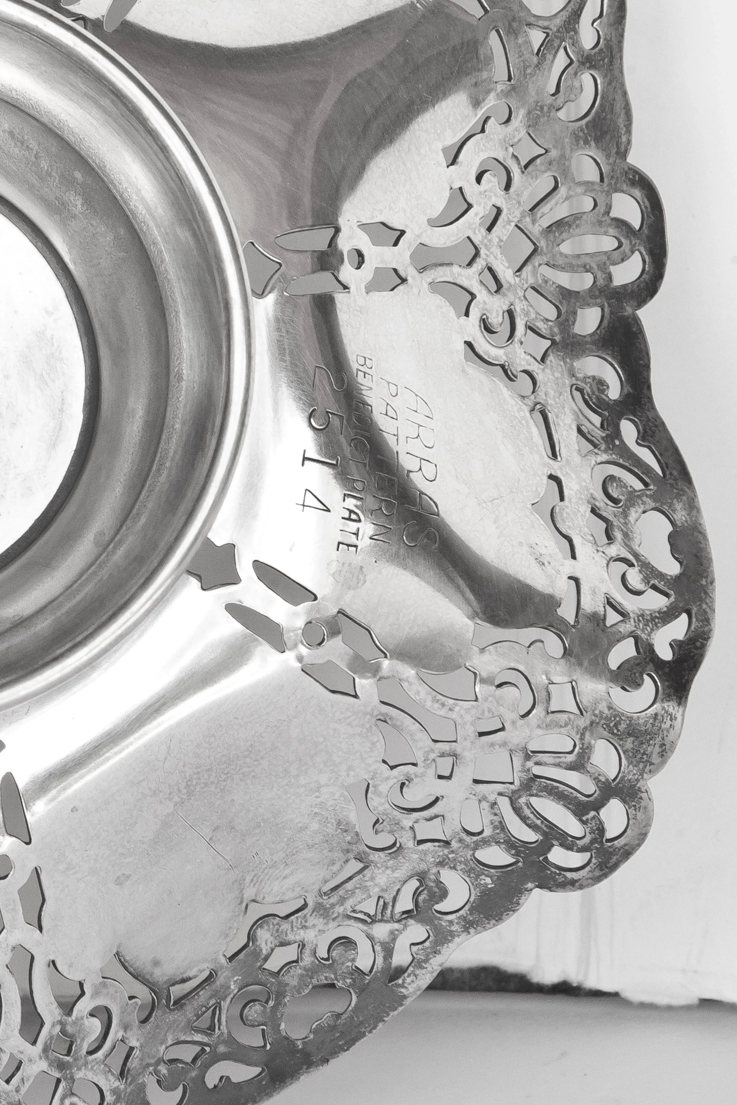 Antique Benedict Silver Co. Lacy Silverplate Dish | Chairish