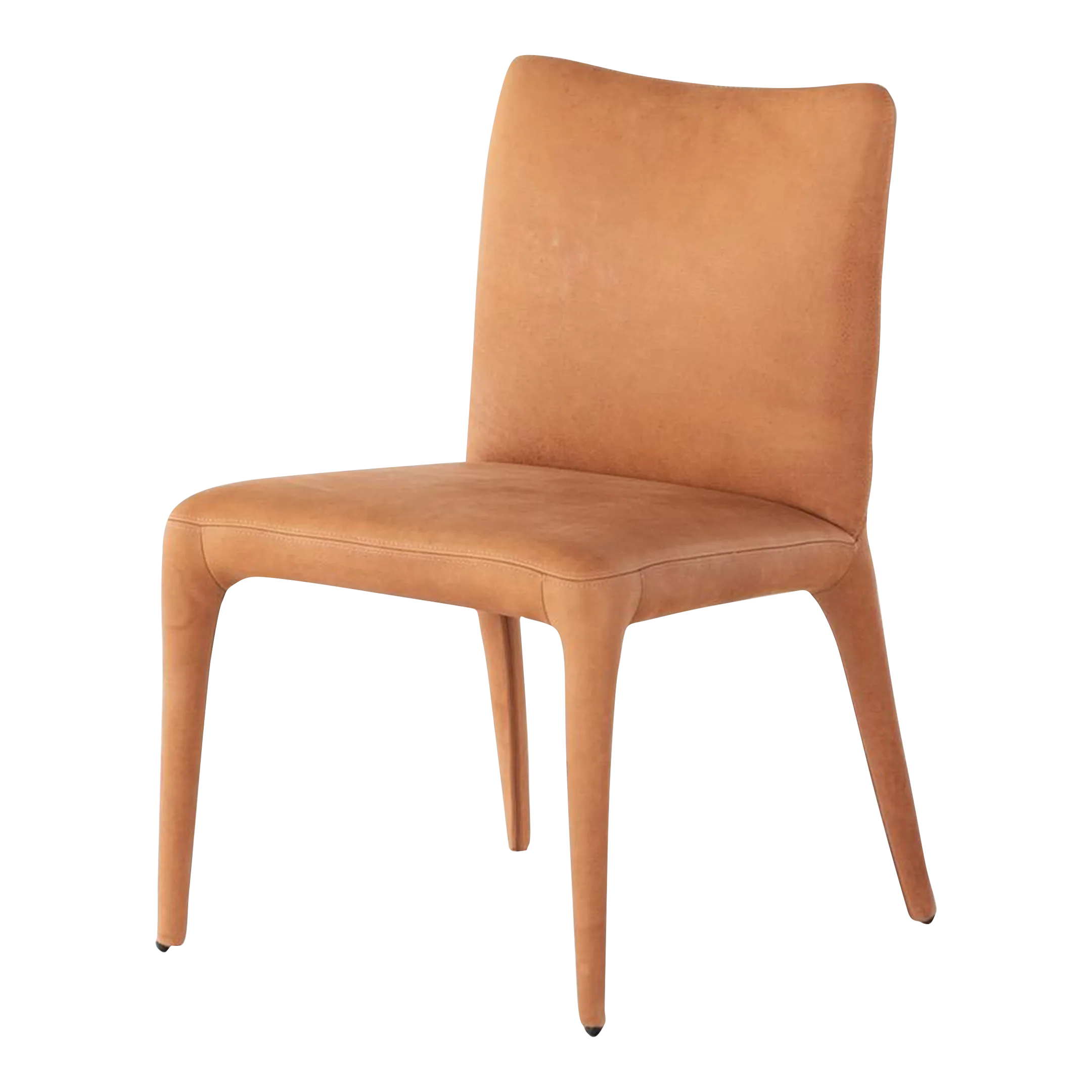 Camel leather dining chair outlet