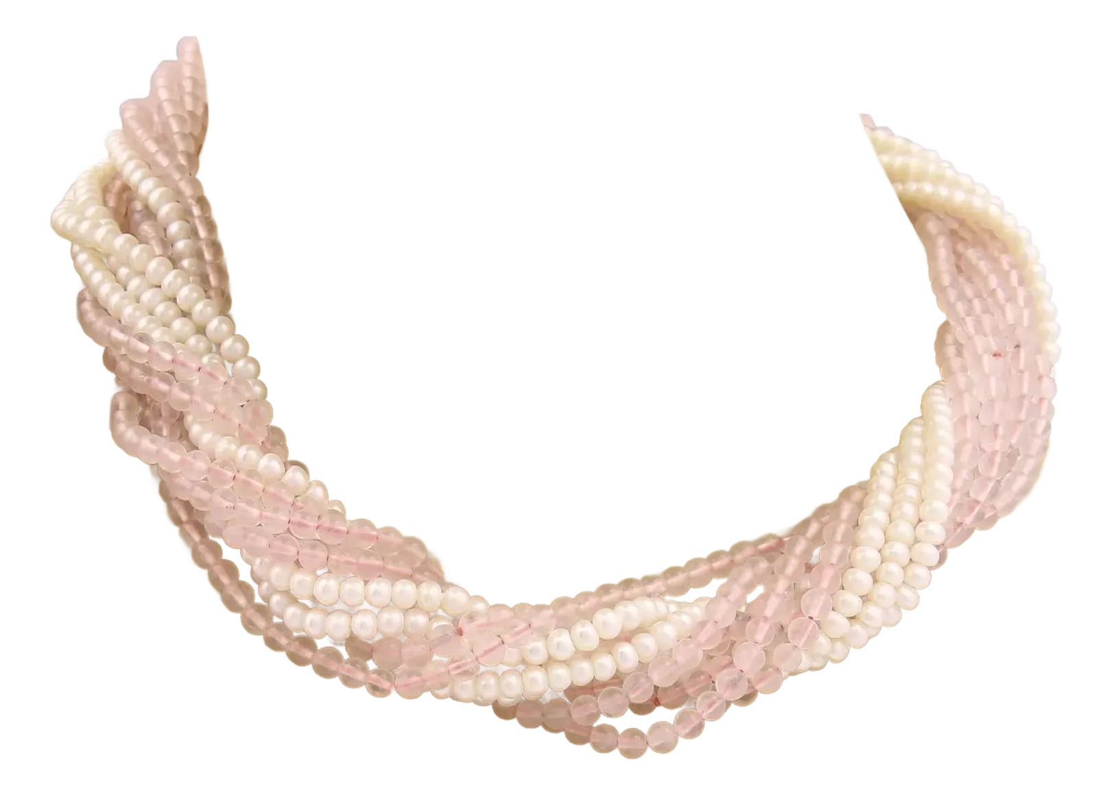 19845 - Tiffany & Co. Sterling Silver 11 Strand Pearls