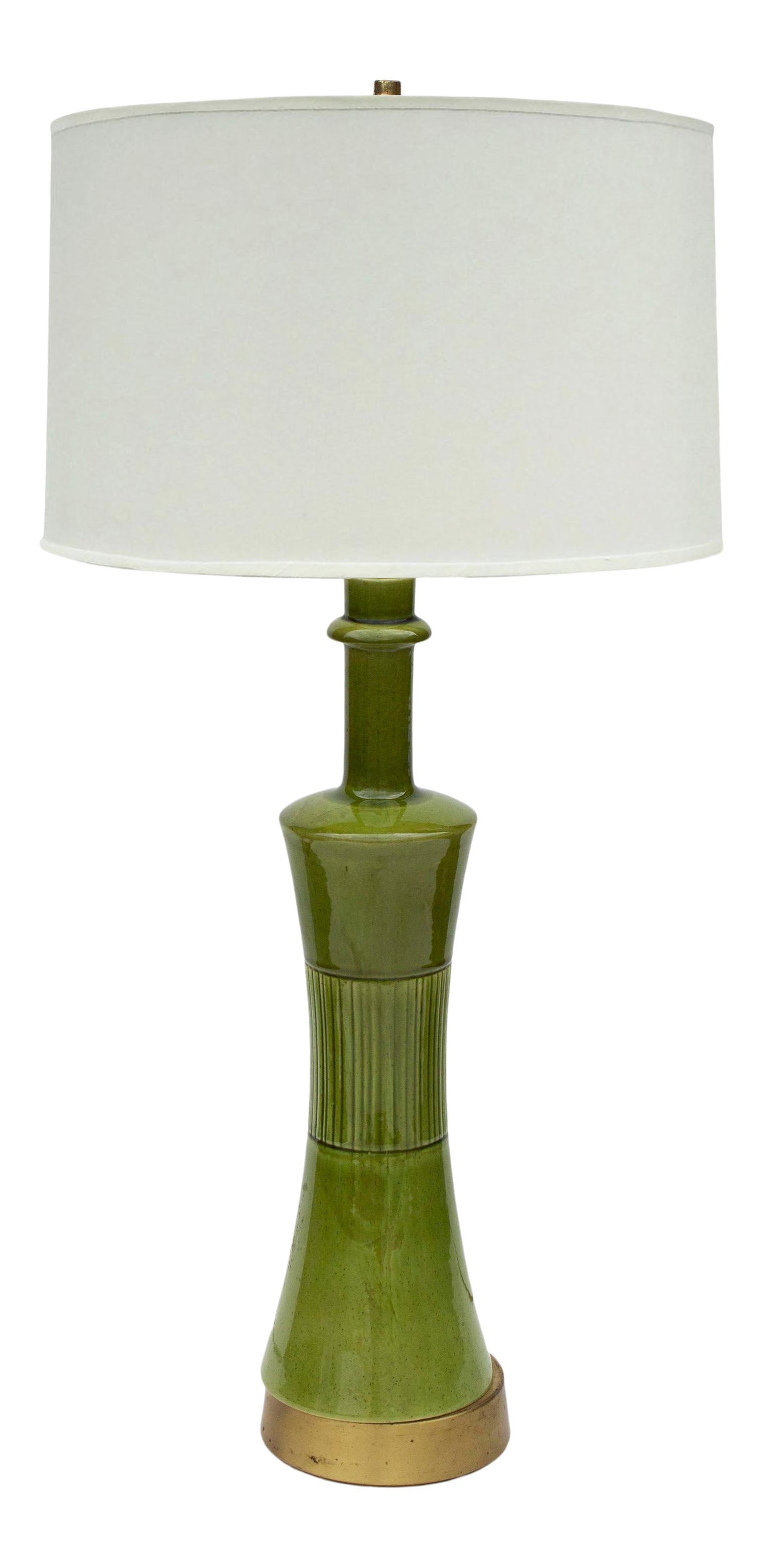 lime green table lamp