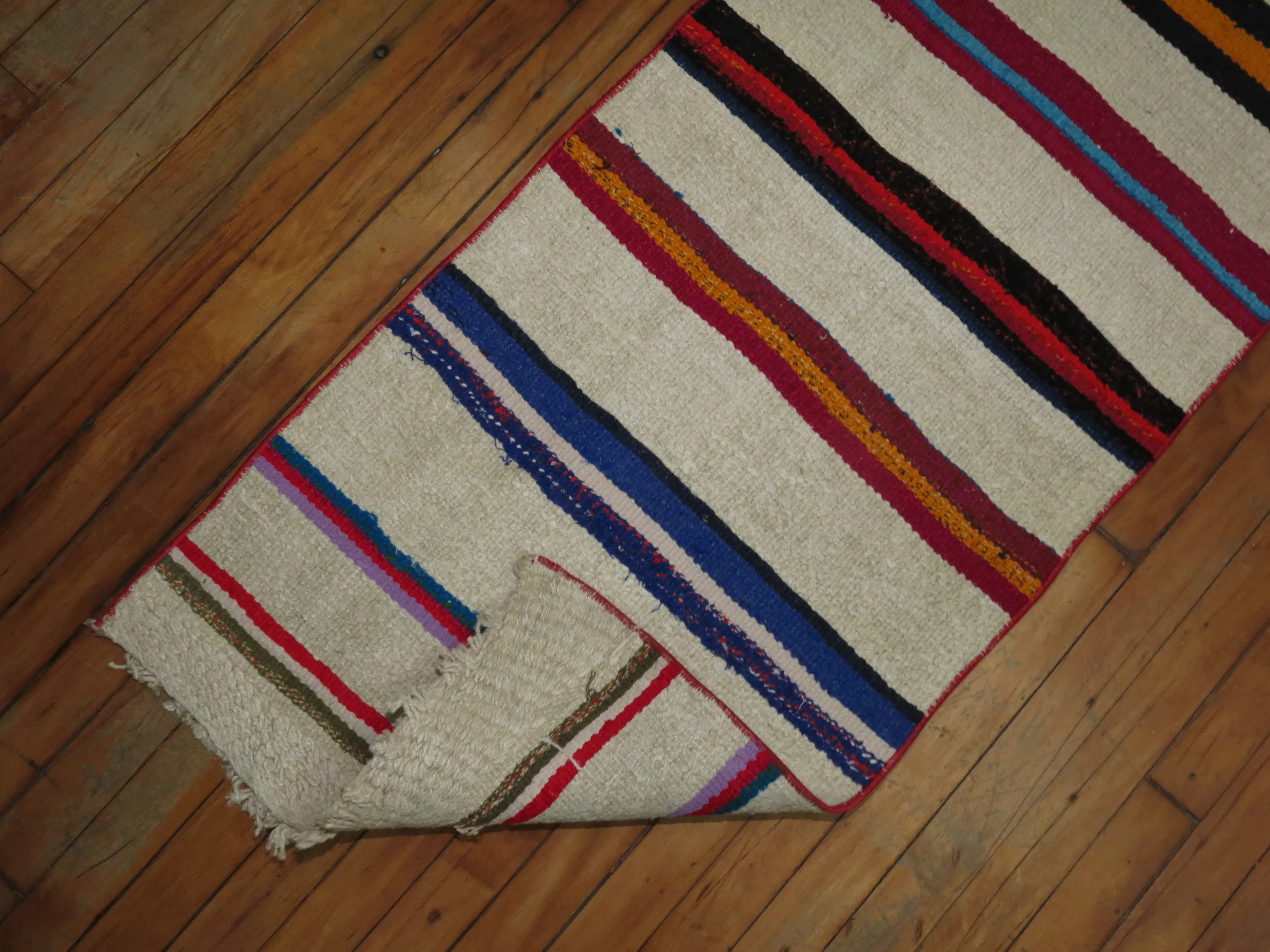 Mid 20th Century Vintage Turkish Long and Narrow Runner, 1\'10\'\' X 21\'1\'\'