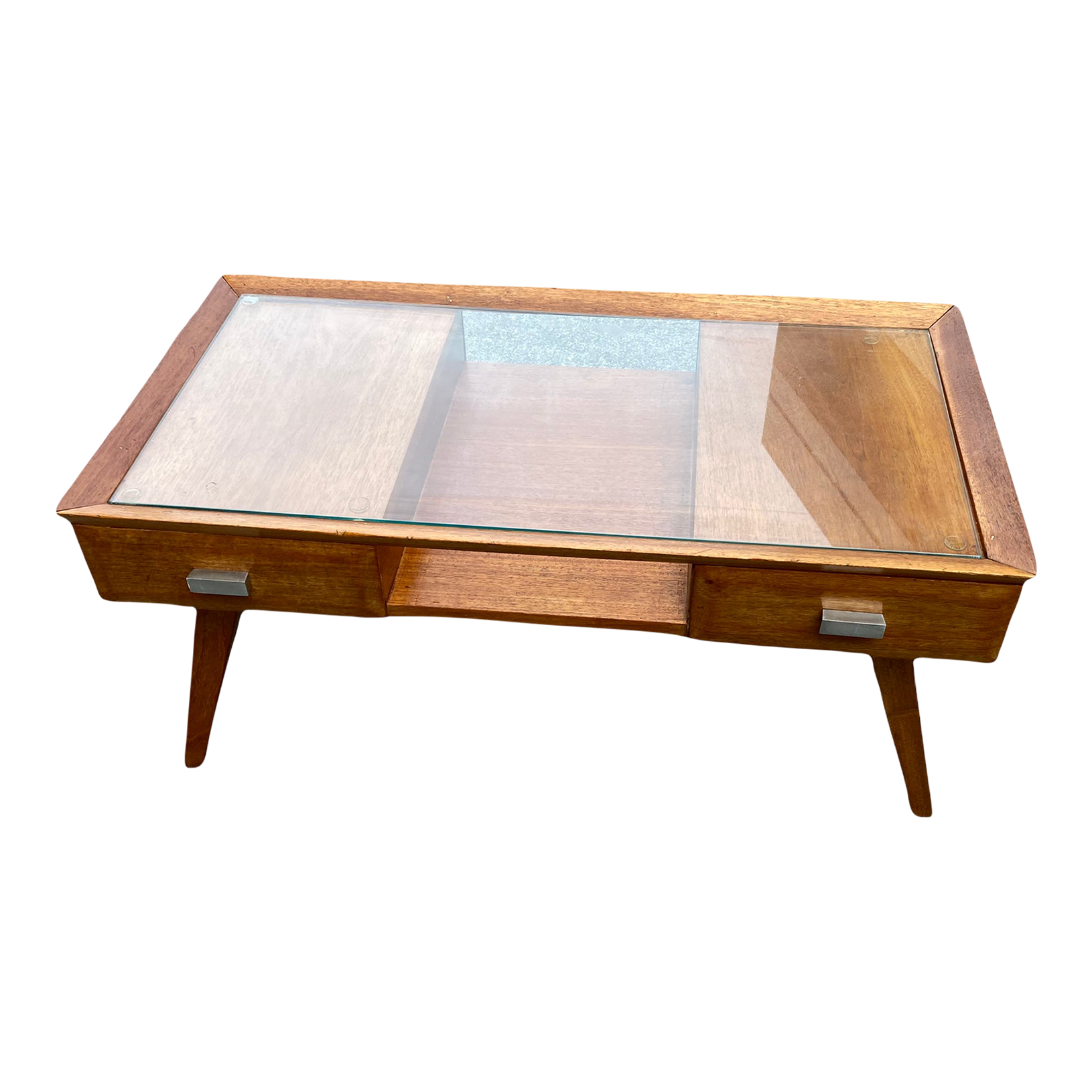 1950s Danish MidCentury Modern Tola Coffee Table In the Manner of