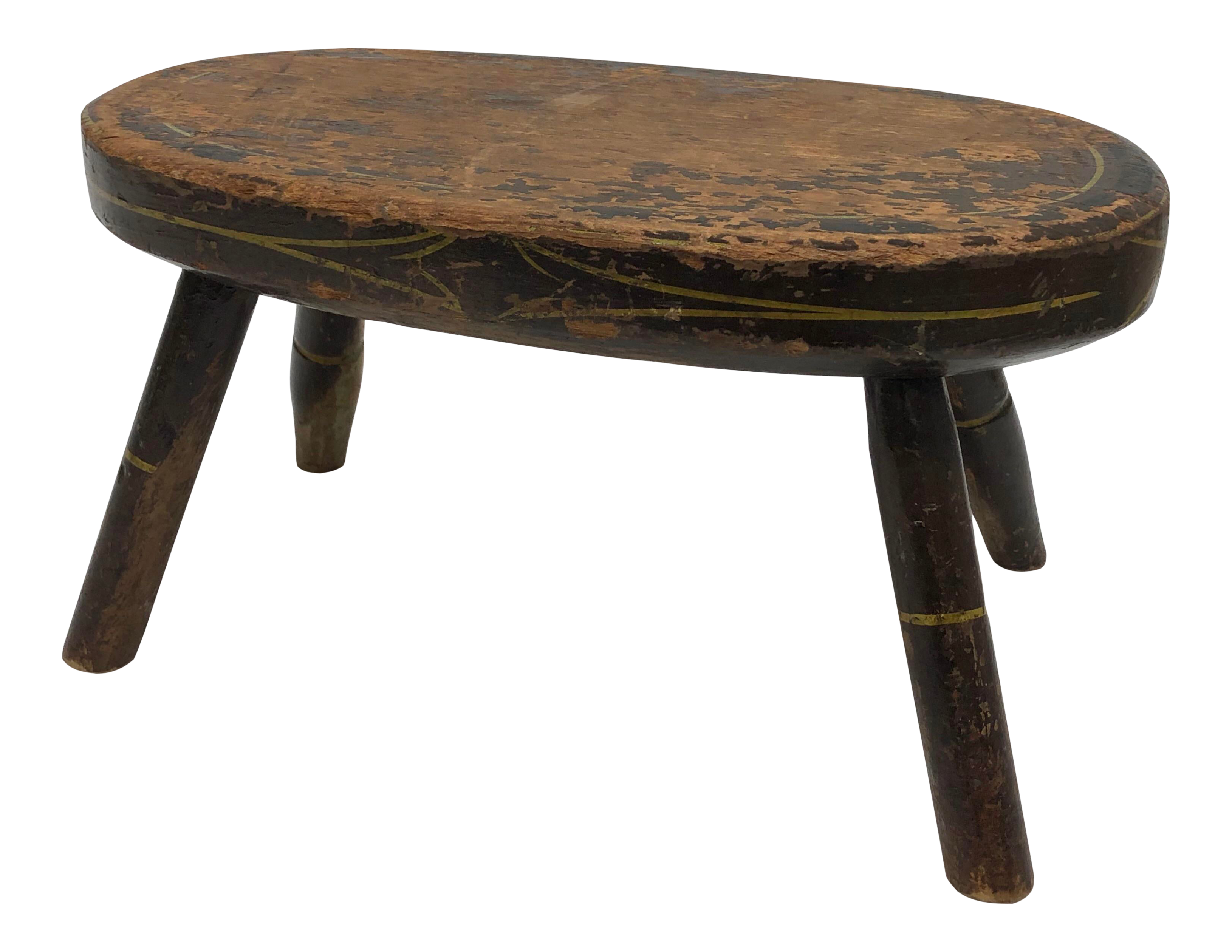 childrens wooden stool