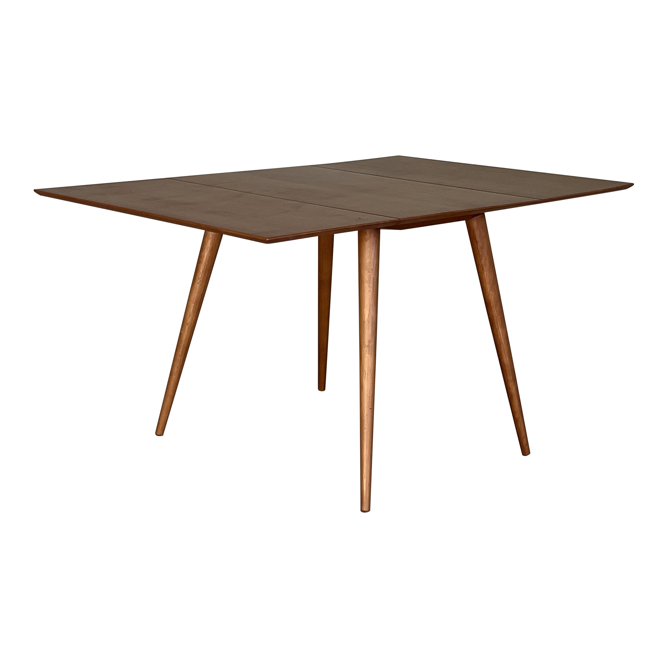 Mid Century Modern Blonde Drop Leaf Dining Table by Paul McCobb Chairish