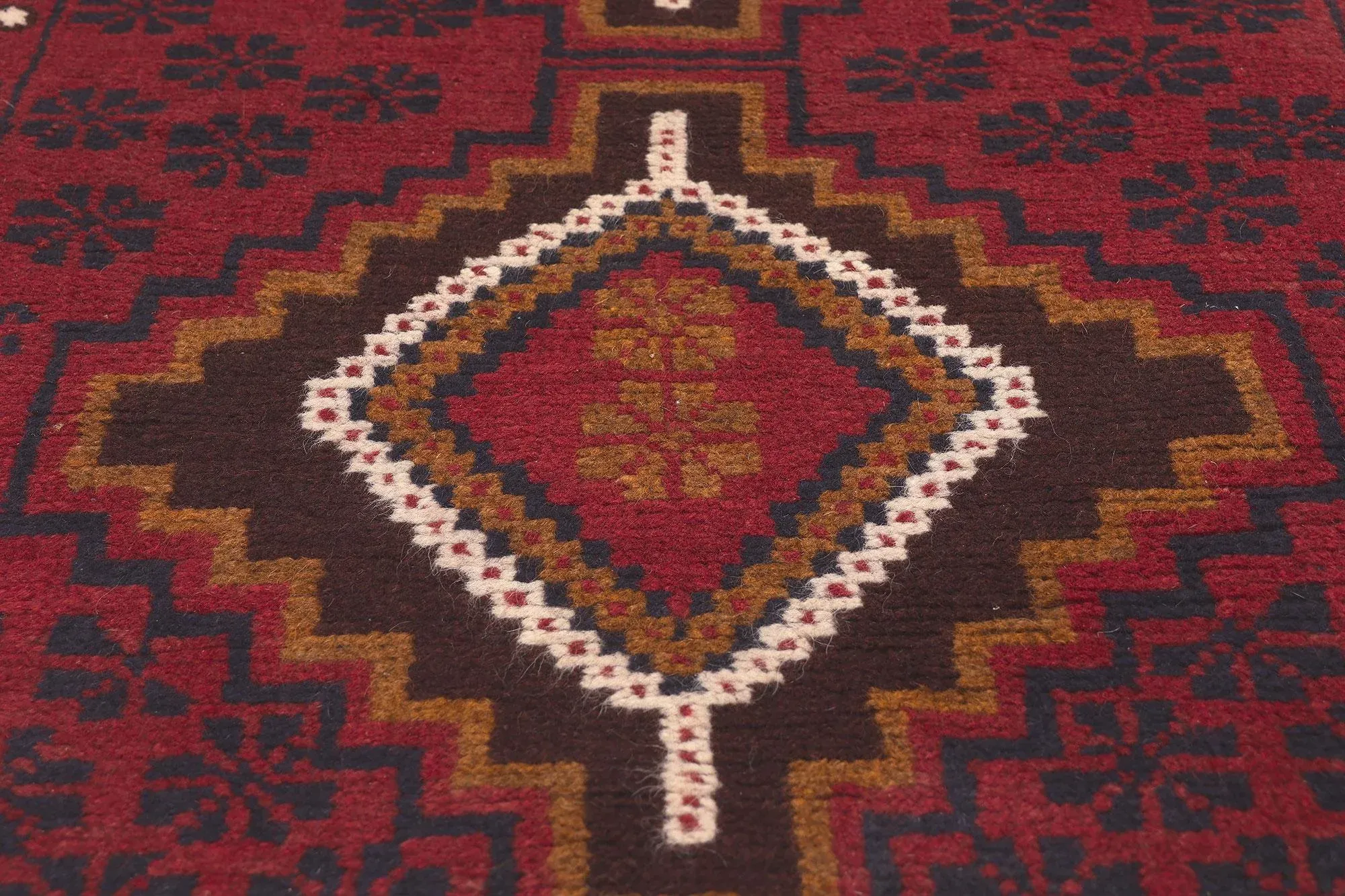 ラグ・カーペット Afghan baluch small rug Mid 20th Century Vintage Afghan Baluch Rug, 02'09 X 04'07