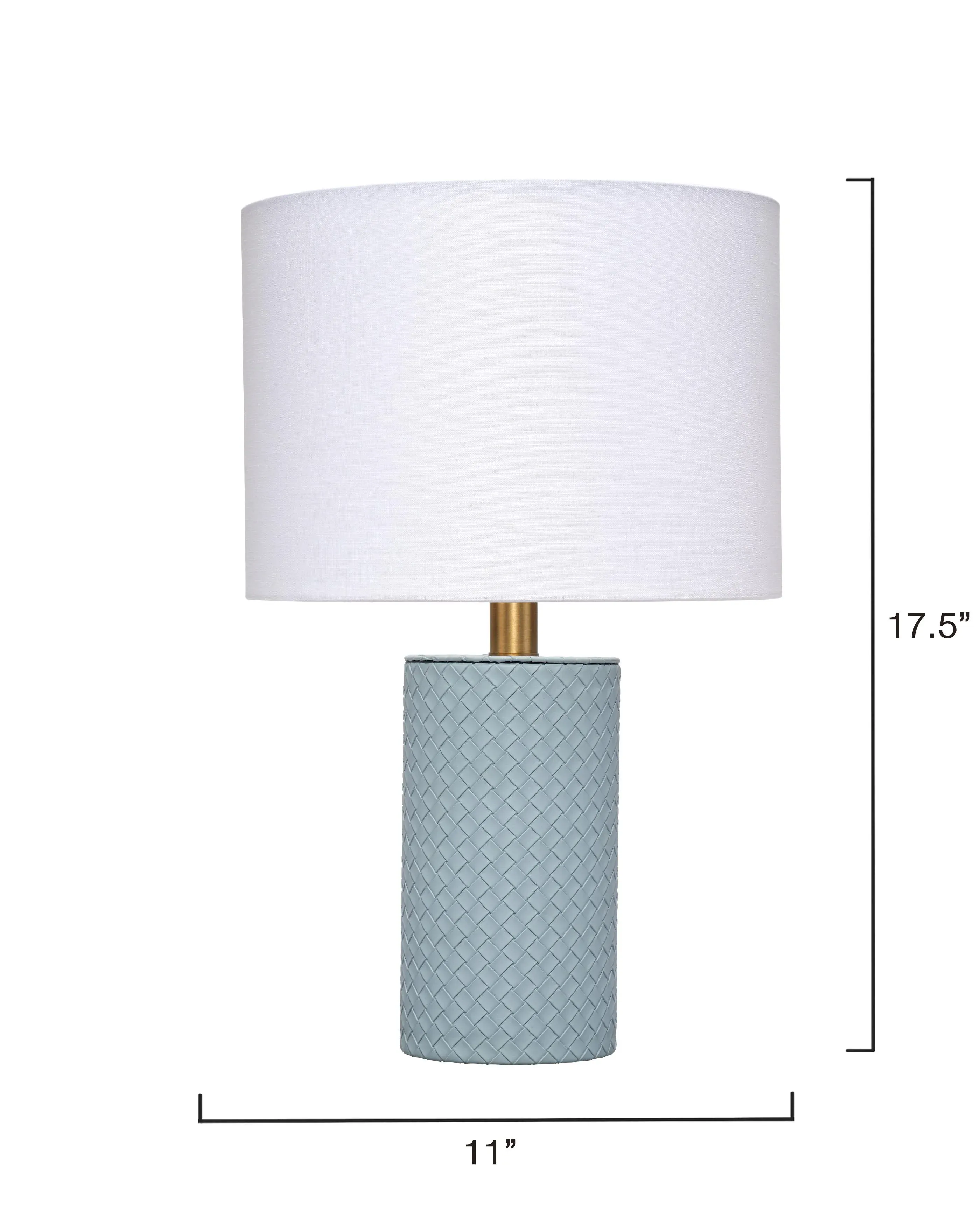 Jamie Young Roman Leather Table Lamp with Linen Shade, BlueStanley Furniture White Dresser With Mirror