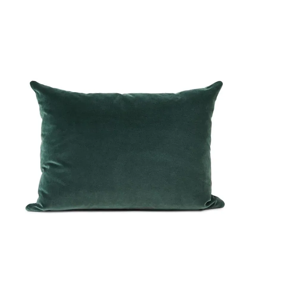 Galore Cushion Square in Forest Green by Warm Nordic