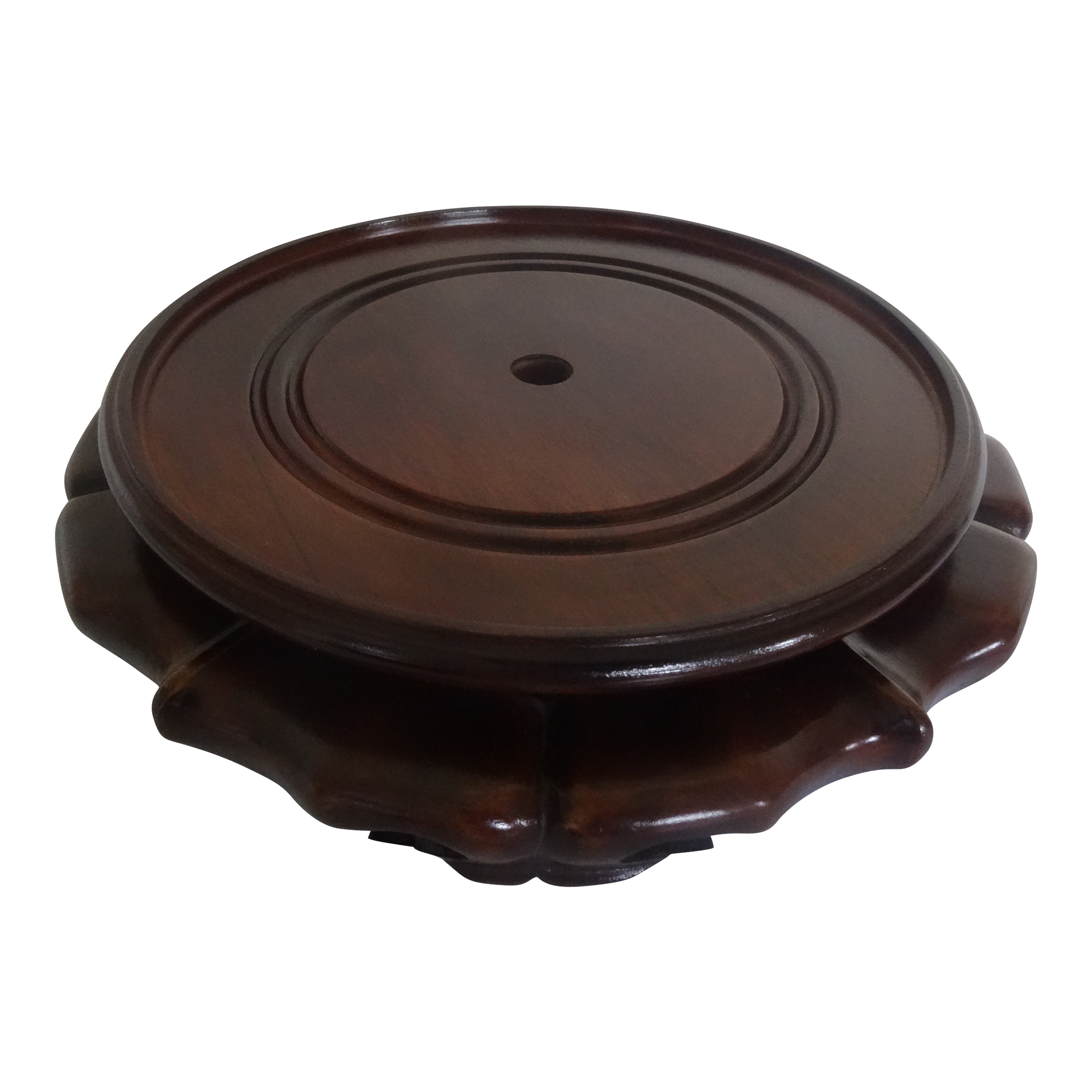 Finely Carved Chinese Stands in Rosewood
