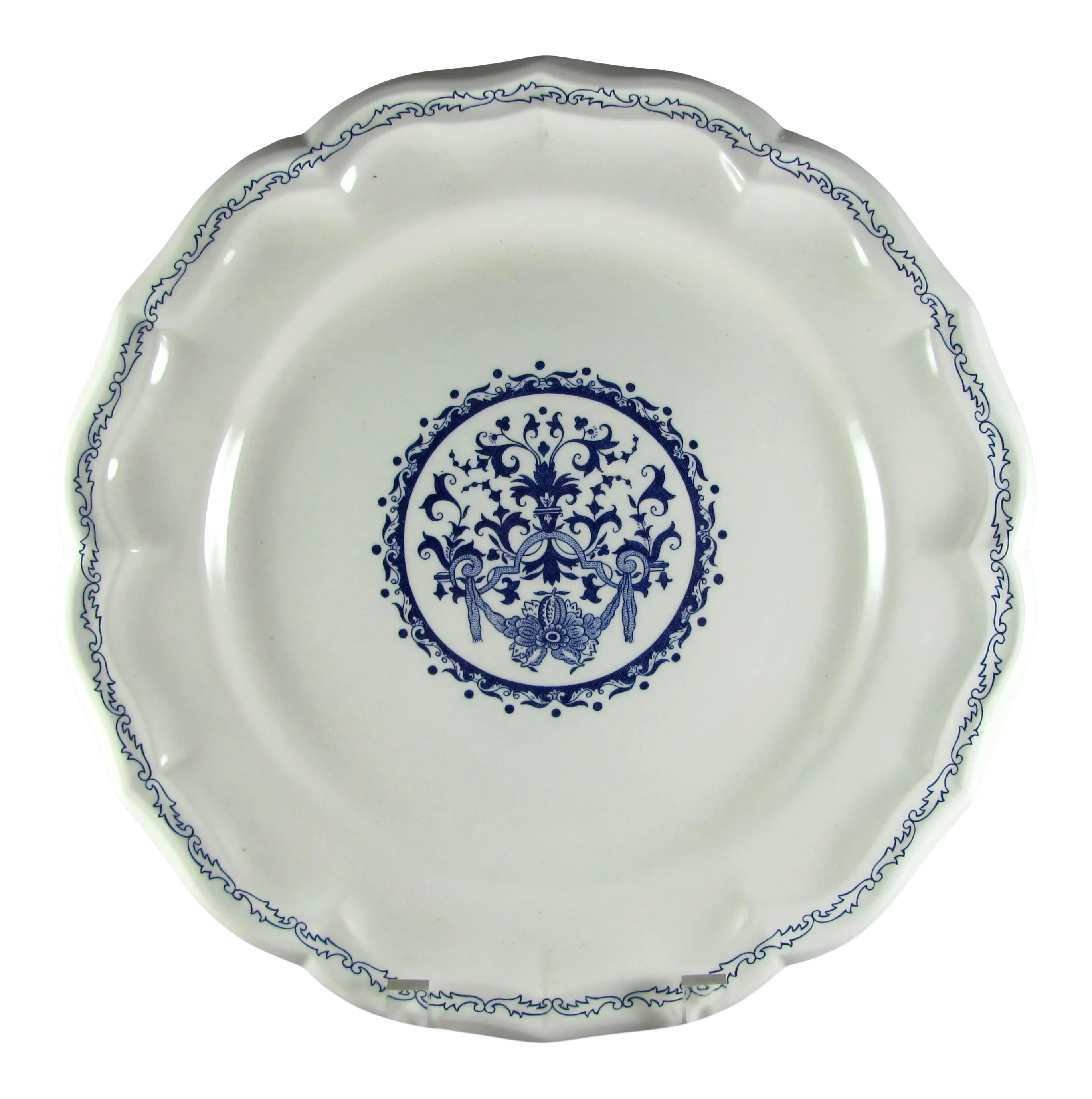 未使用ジアン　ルーアン　Gien　ジアンROUEN 32 BLEU 未使用ジアンルーアンGienジアンROUEN 32 BLEU