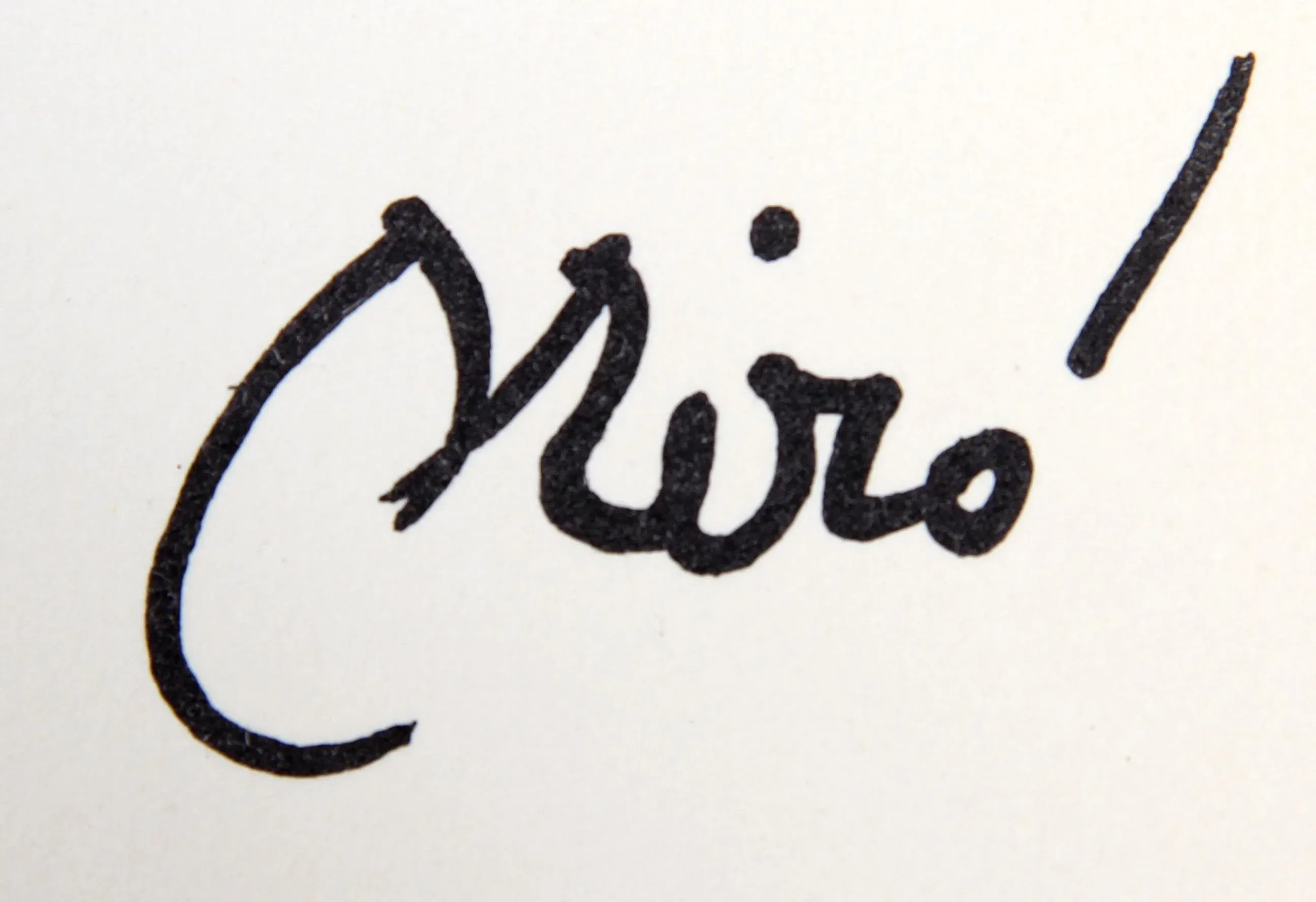 Maravillas Con Variaciones Acrosticas en El Jardin De Miro (Number 6). Lithograph by Joan Miro