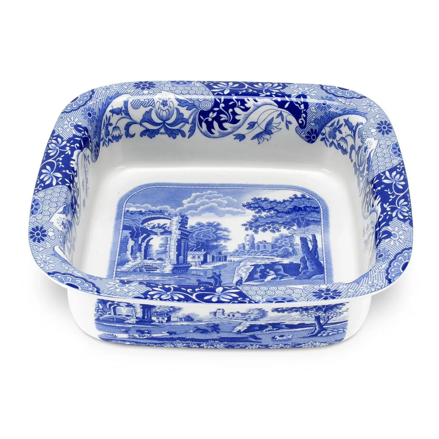Spode Blue Italian Square Dish 10