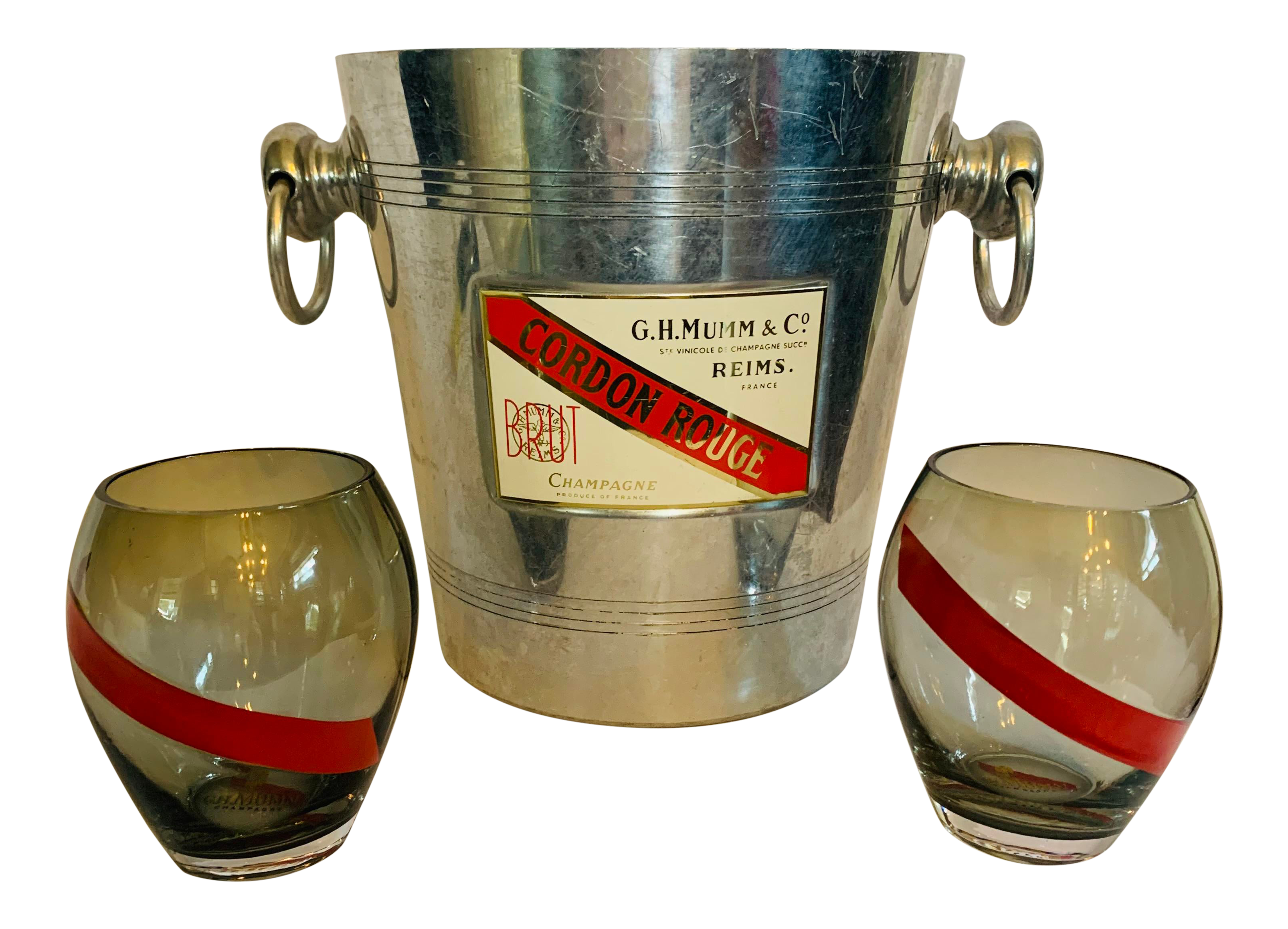 Mumm Champagne Bucket French Classic C.H Mumm Champagne Bucket French Classic C.H