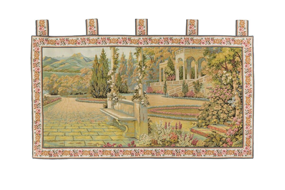 The Terrace Loom Woven Tapestry - (With Loops) 68 X 110 Cm (2′3\
