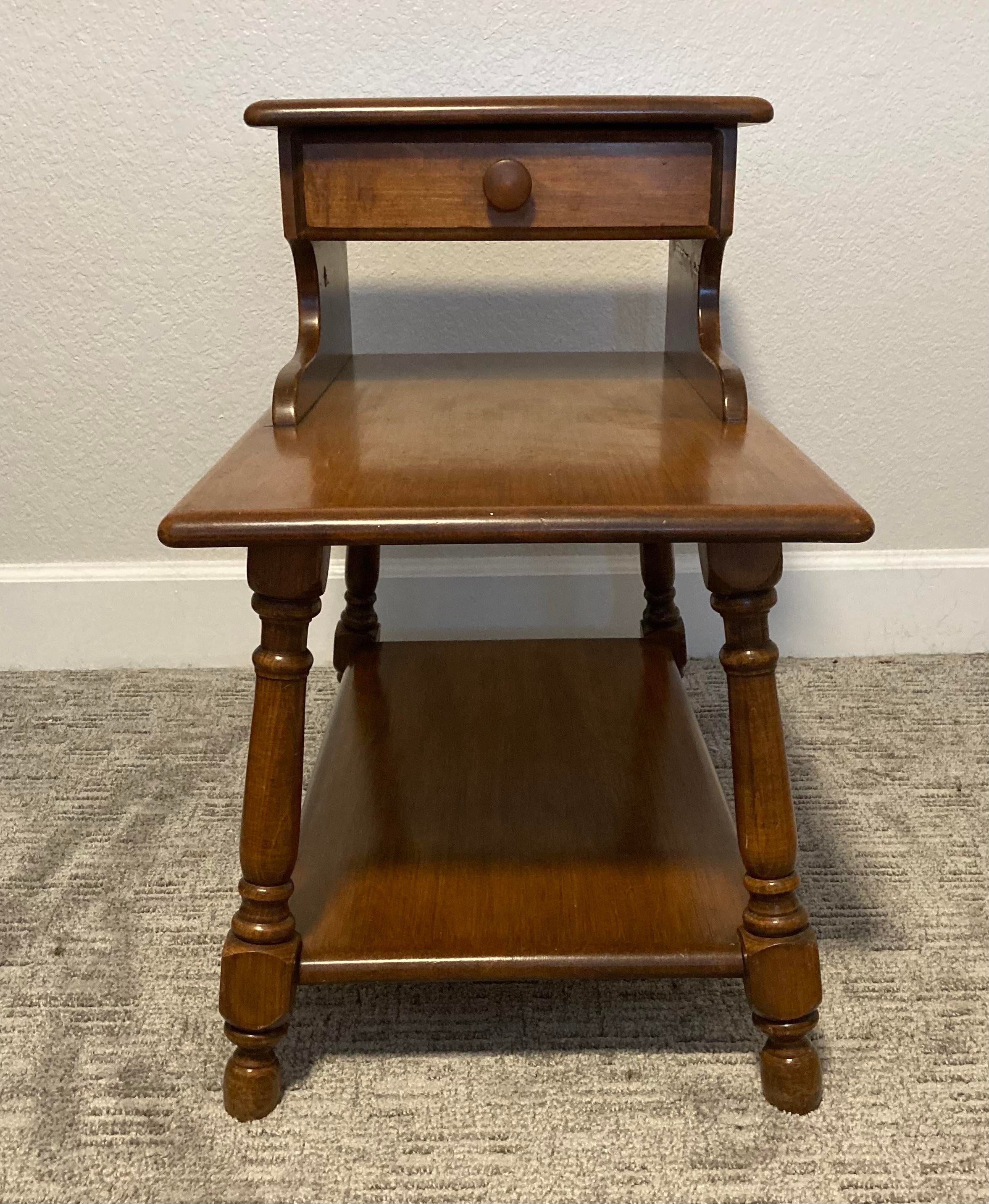 Vintage Mid Century Modern Heywood Wakefield Colonial Maple