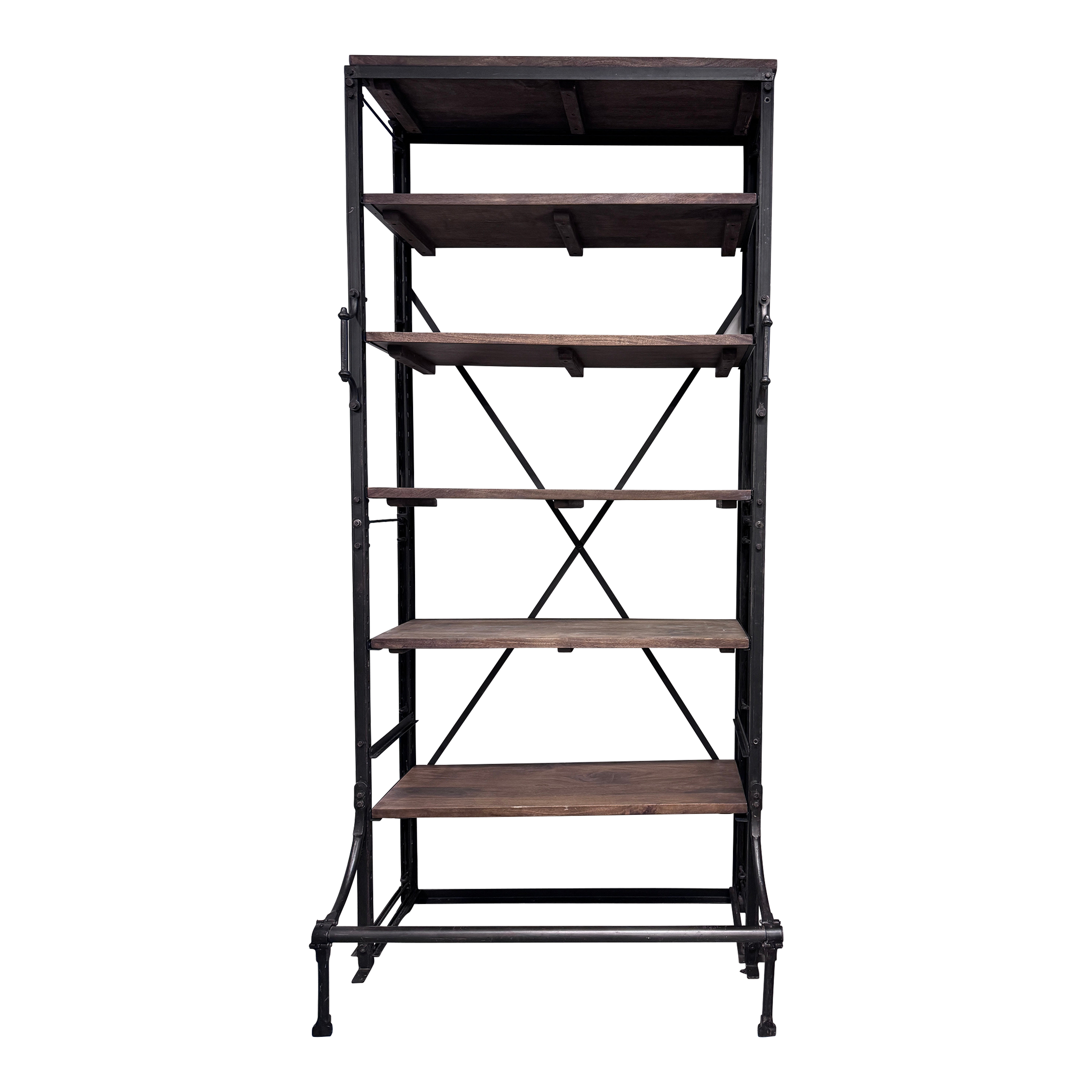 Restoration Hardware French Railroad Library Bookcase Chairish