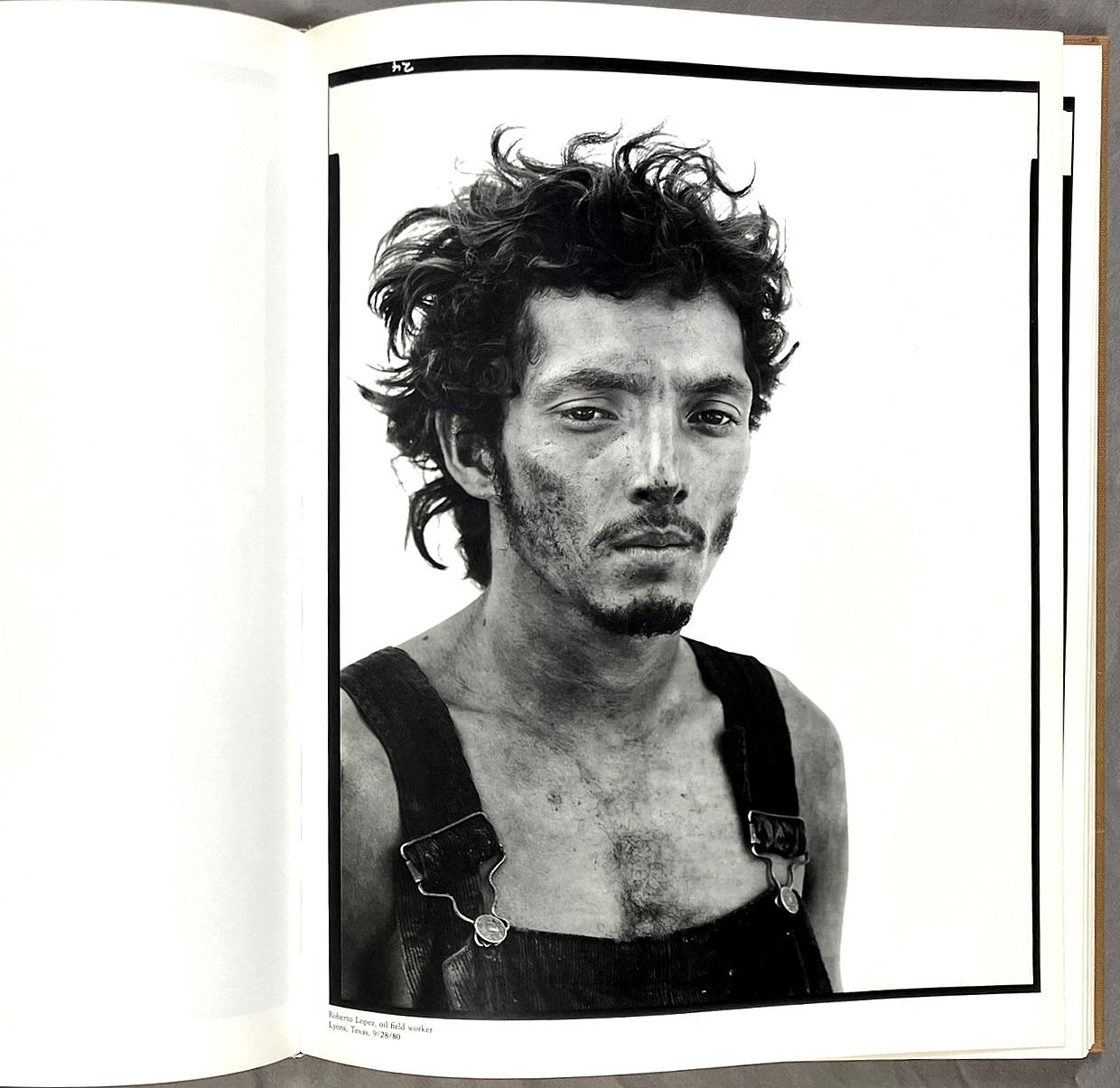 1985 Signed Richard Avedon in the American West First Edition