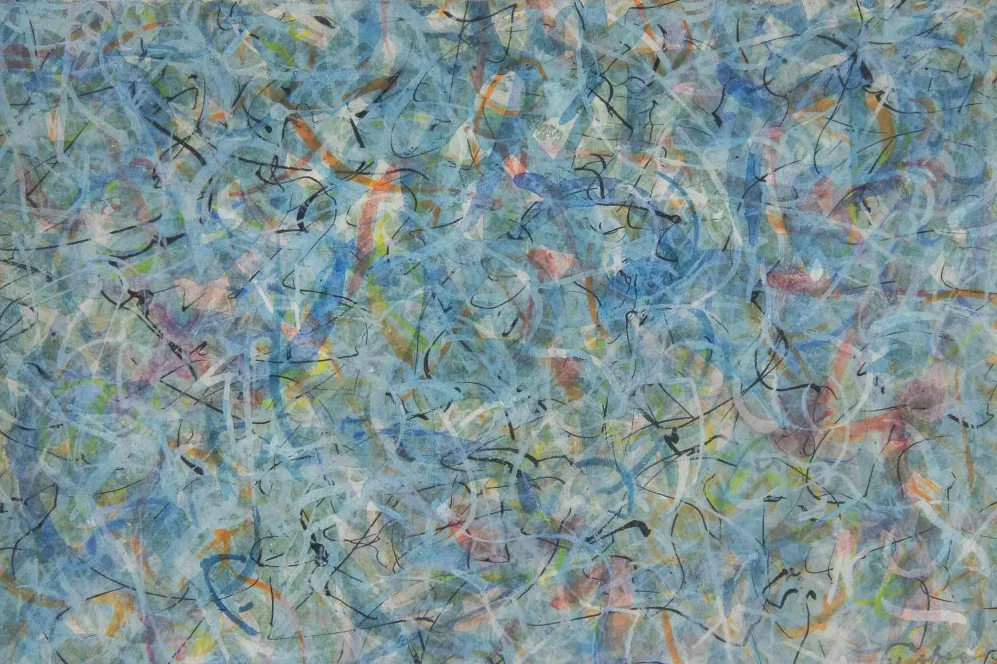 Mark Tobey、Untitled Composition 459 Mark Tobey, Abstract Composition, Watercolor, 1960 | Chairish