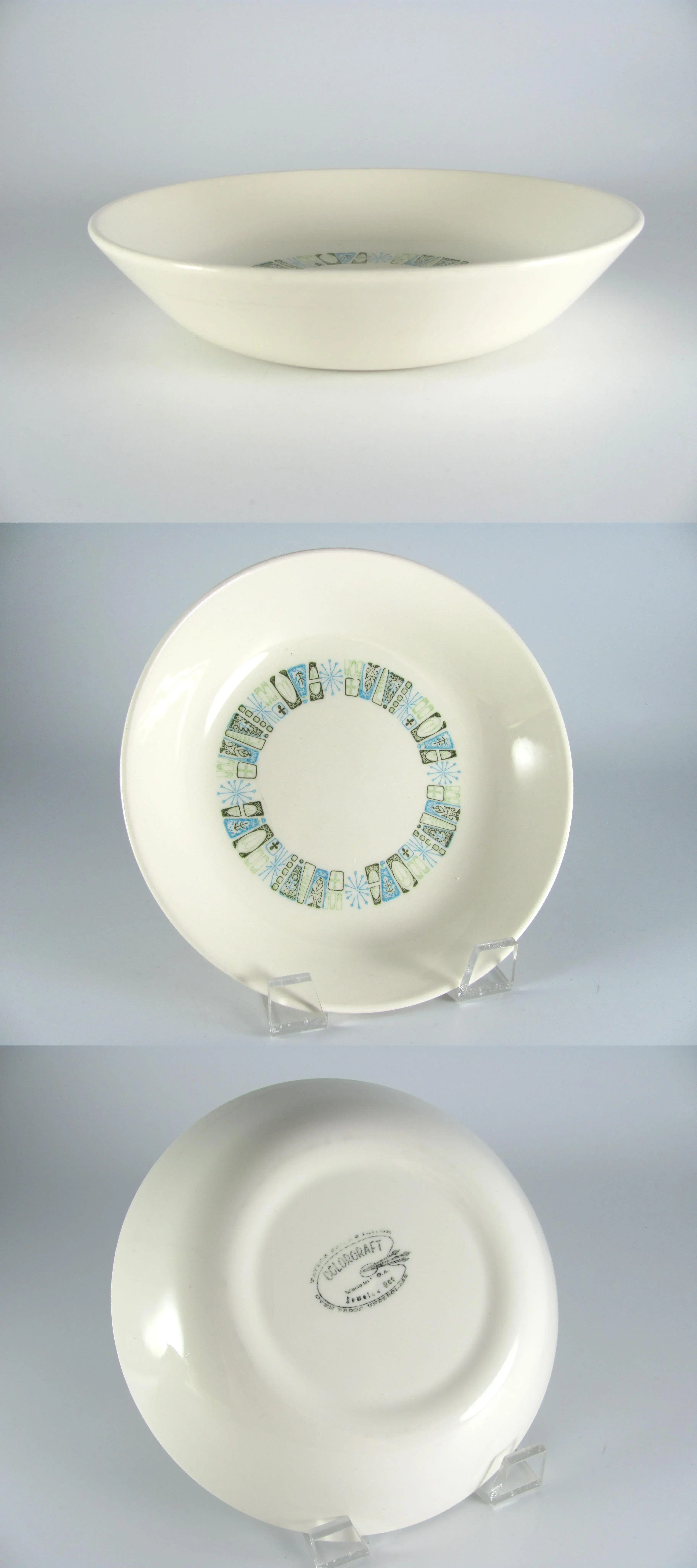 1960s Taylor Smith & Taylor Jamaica Bay Atomic Space Age Sputnik