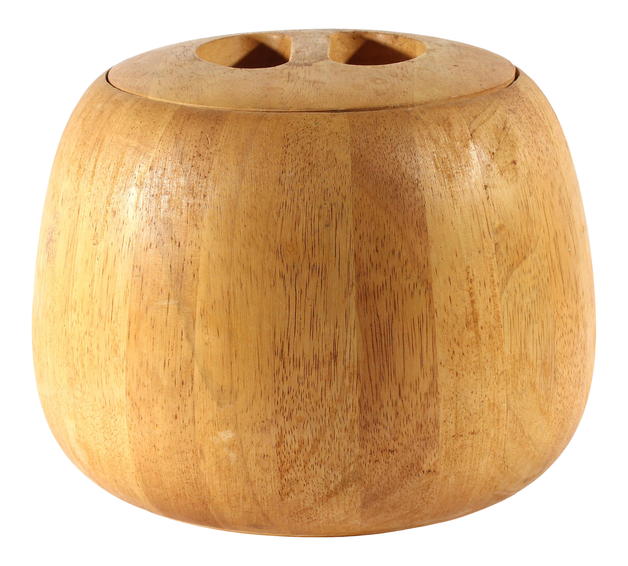 dansk wooden ice bucket