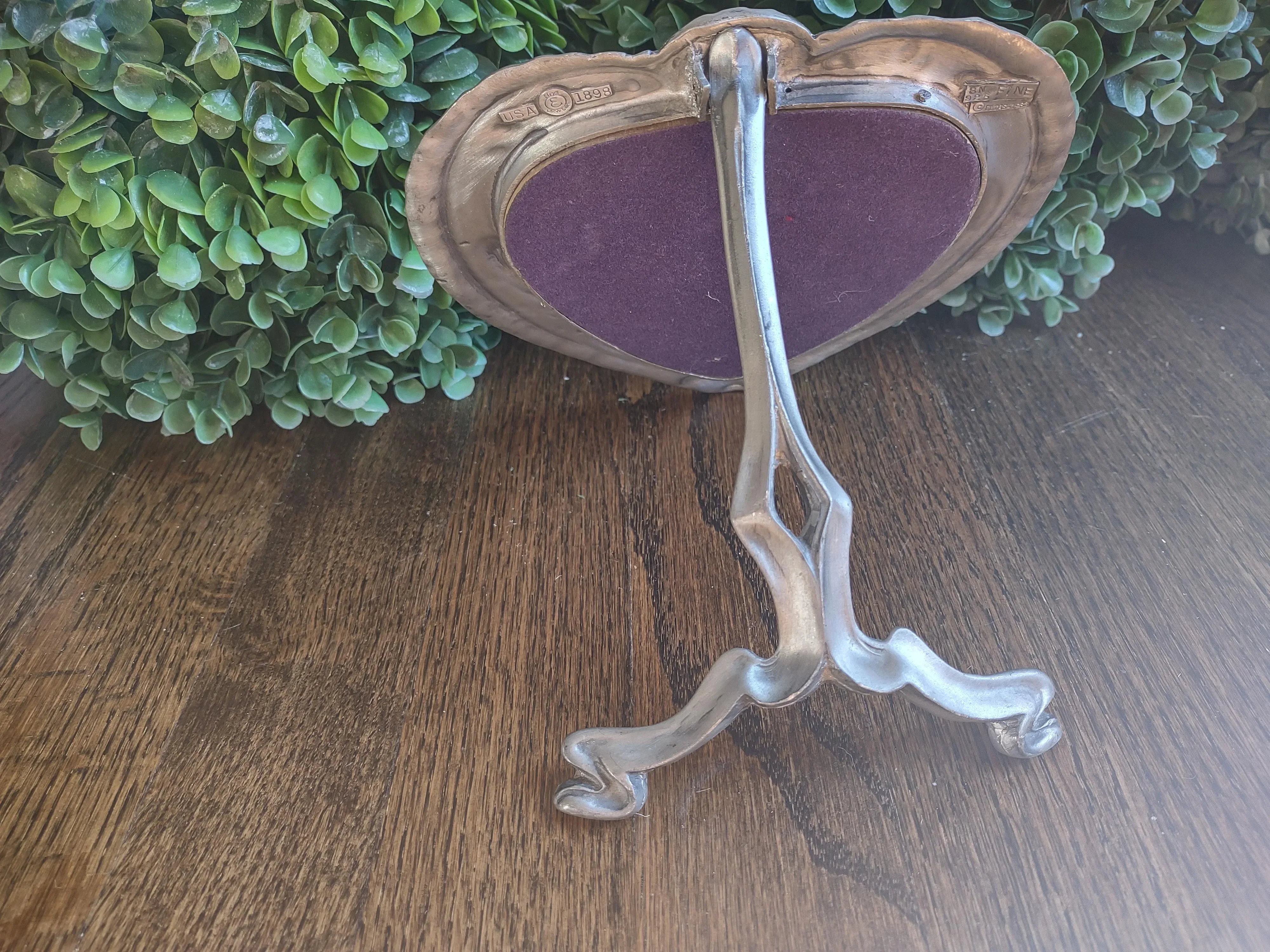 Elias 1983 Fine Pewter Picture Frame | Chairish