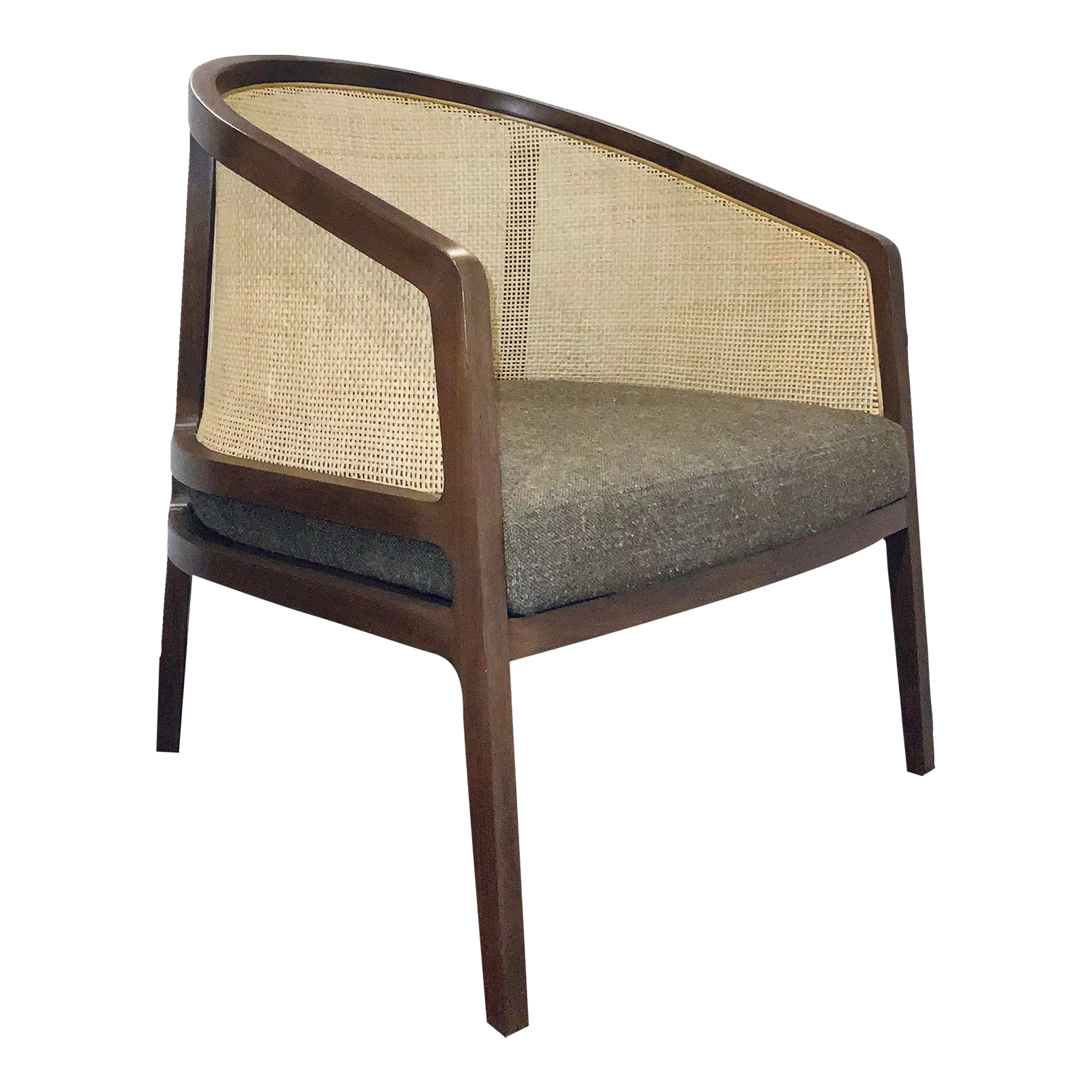 Studio a Home Organic Modern Caned Reed Lounge Chair