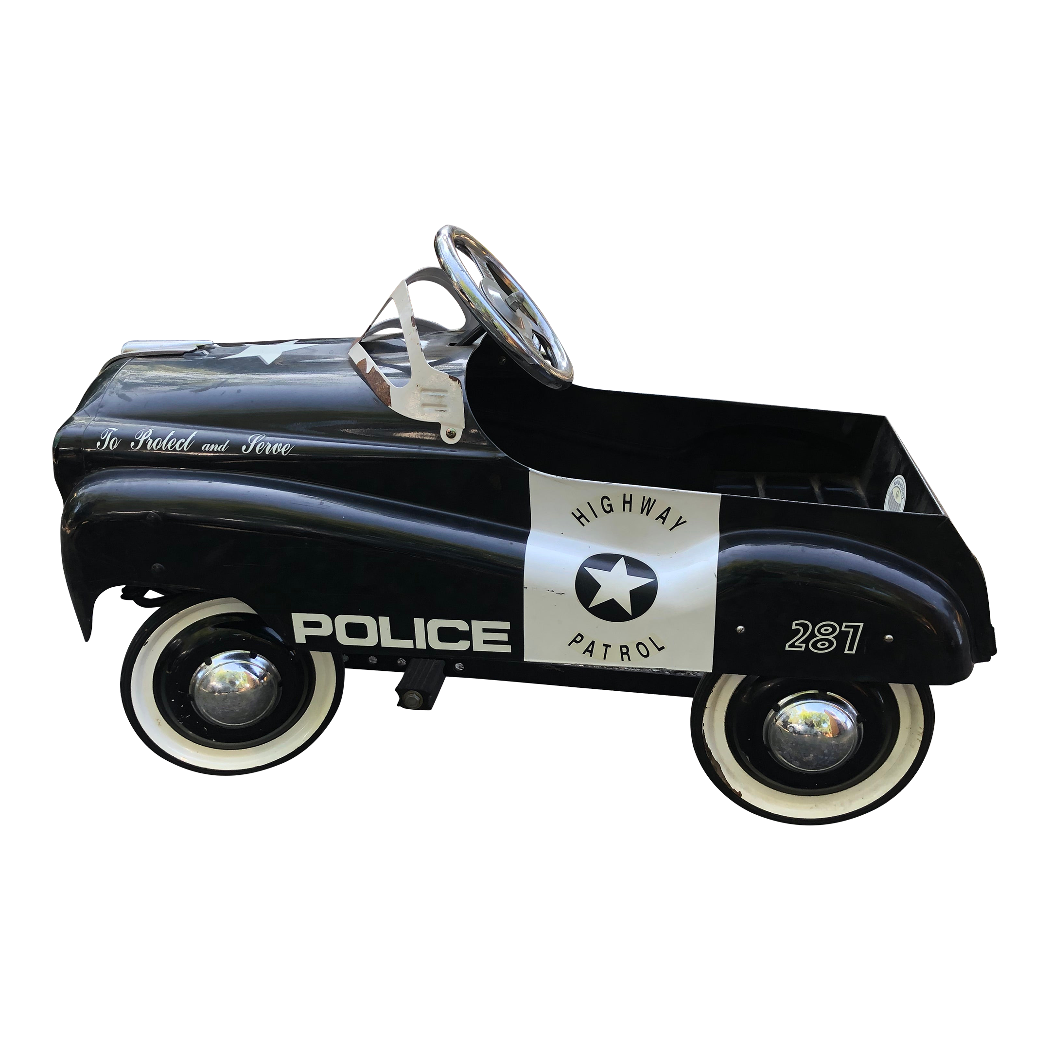 Police sales pedal car