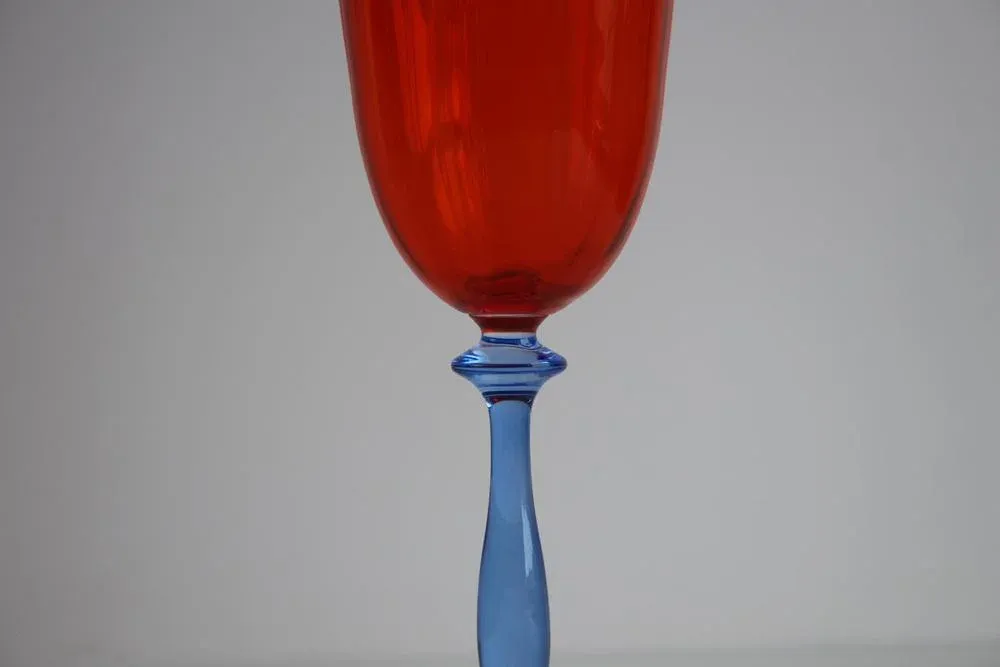 Vintage Wine Glasses from Crystalex, Czech Republic, 1990s, Set of 6