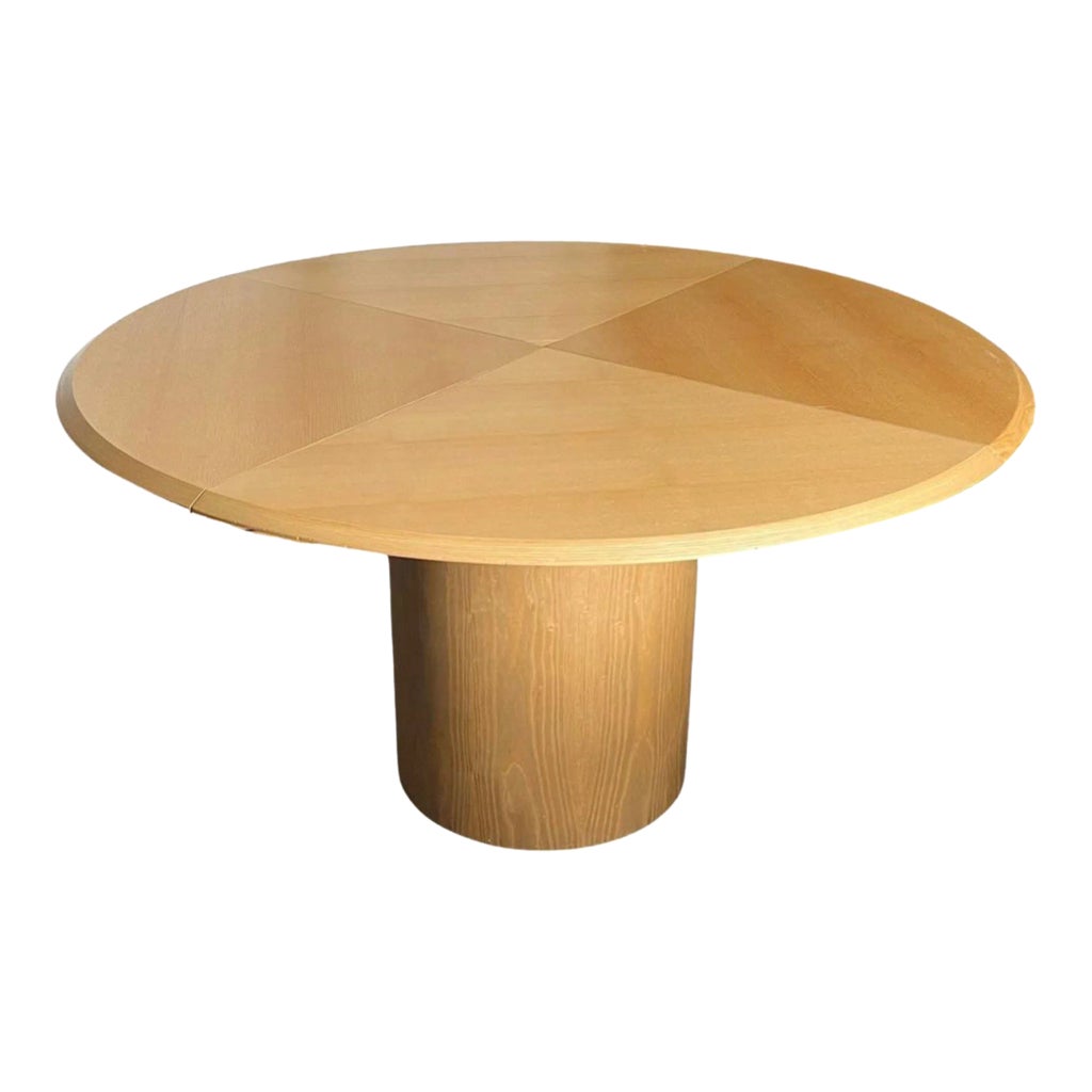 1980s Erwin Nagel for Rosenthal Quadrondo Pedestal Dining Table ...