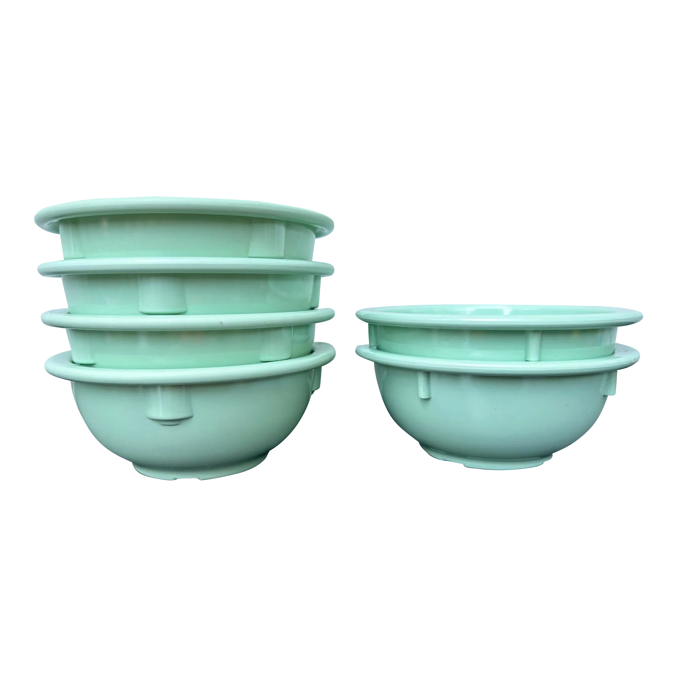 Mid 20th Century Dallas Ware Seafoam Green Bowls Set of 6 Chairish