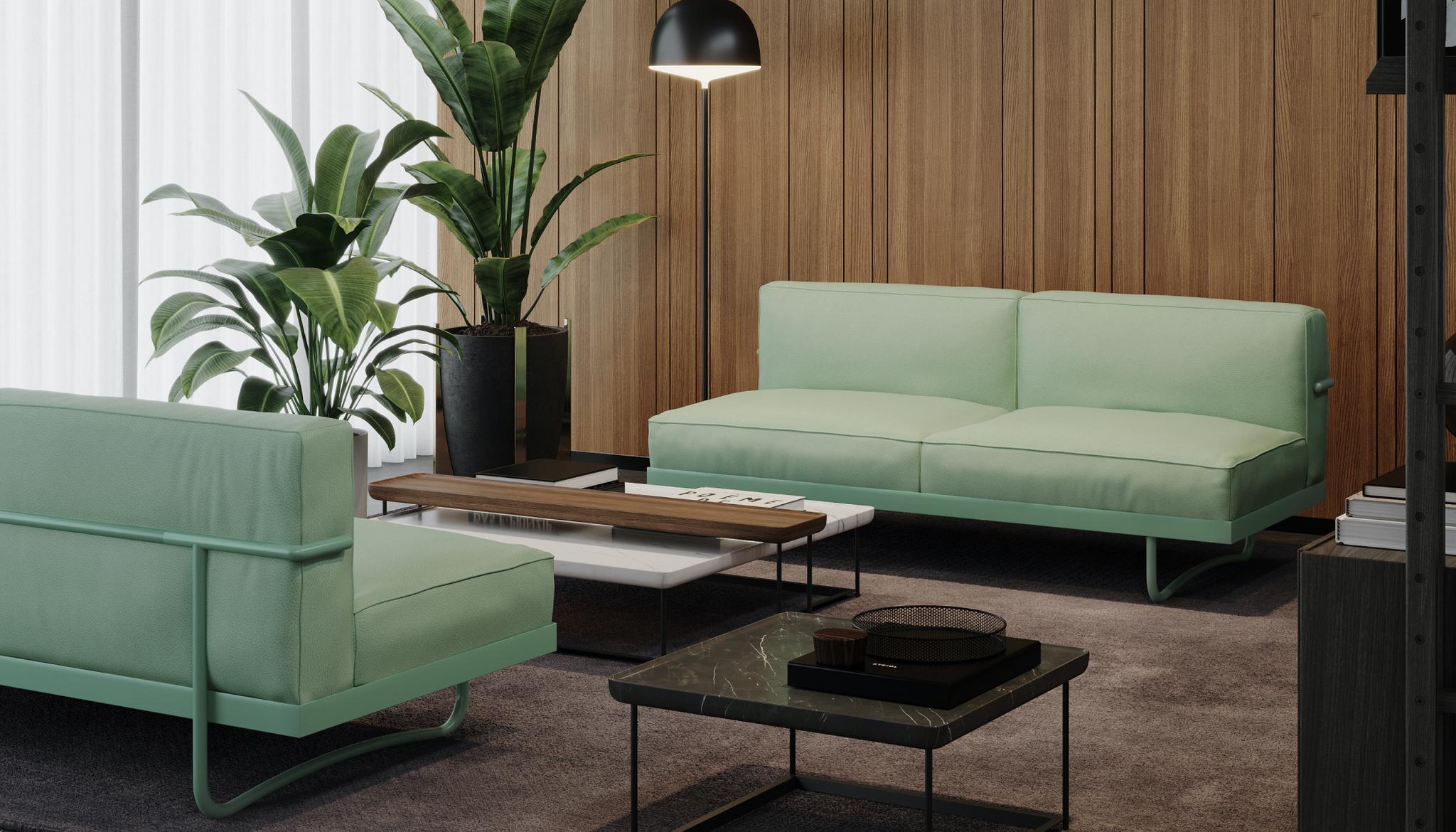 LC5 Sofa by Le Corbusier for Cassina | Chairish