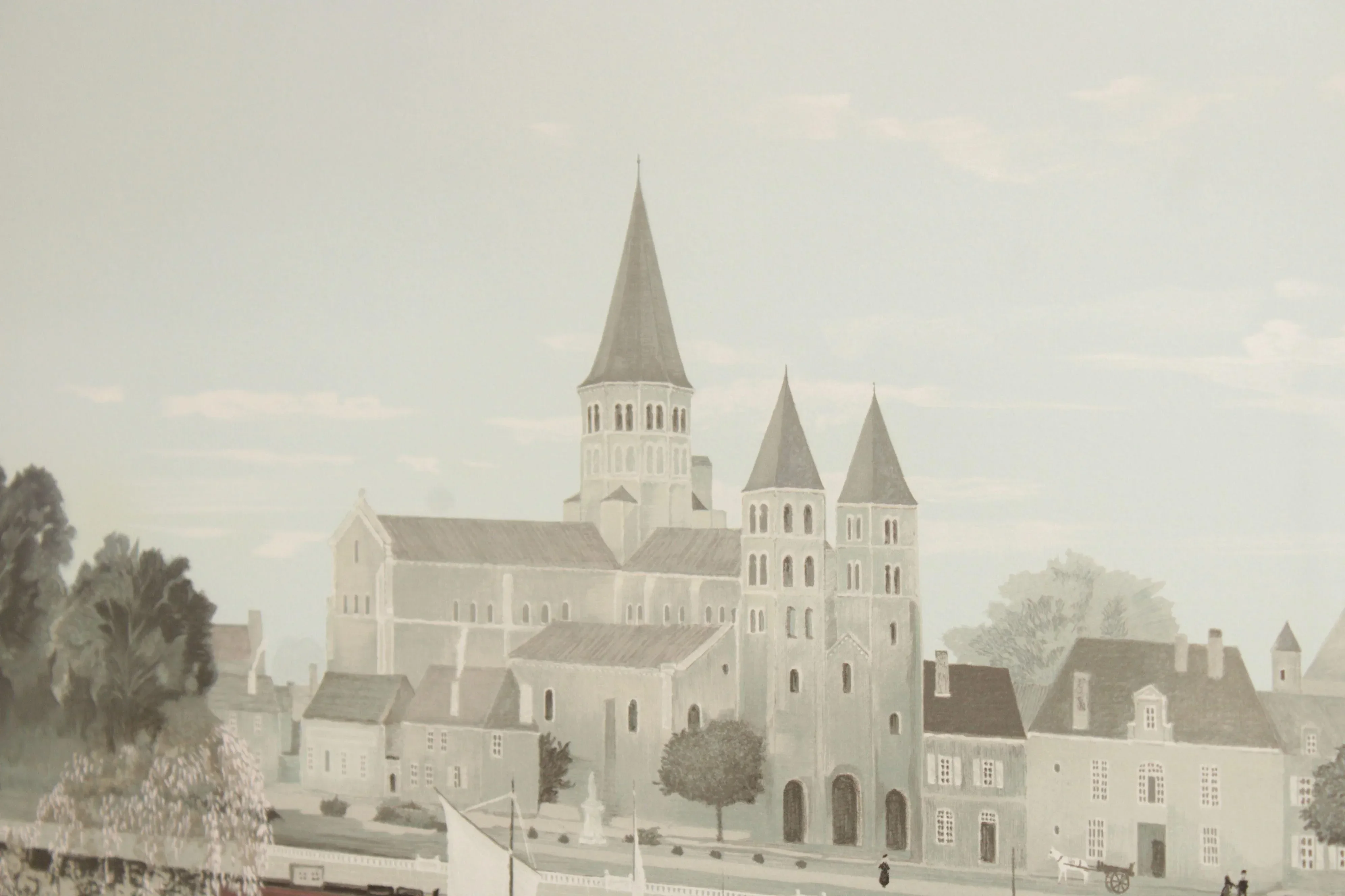 1990s Michel Delacroix 'L'abbaye de Paray le Monial' Custom
