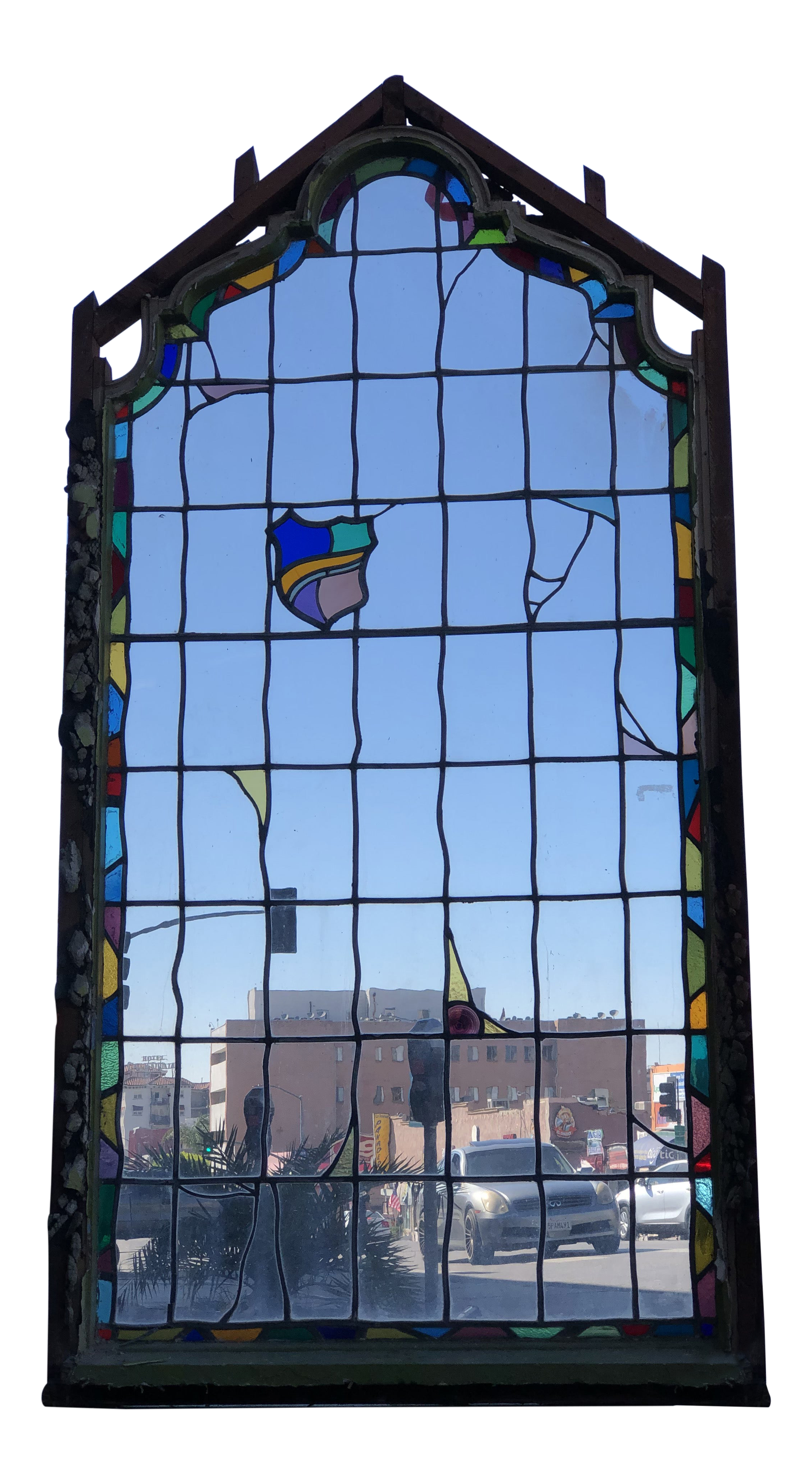 19s Spanish Style Stained Glass Window Chairish