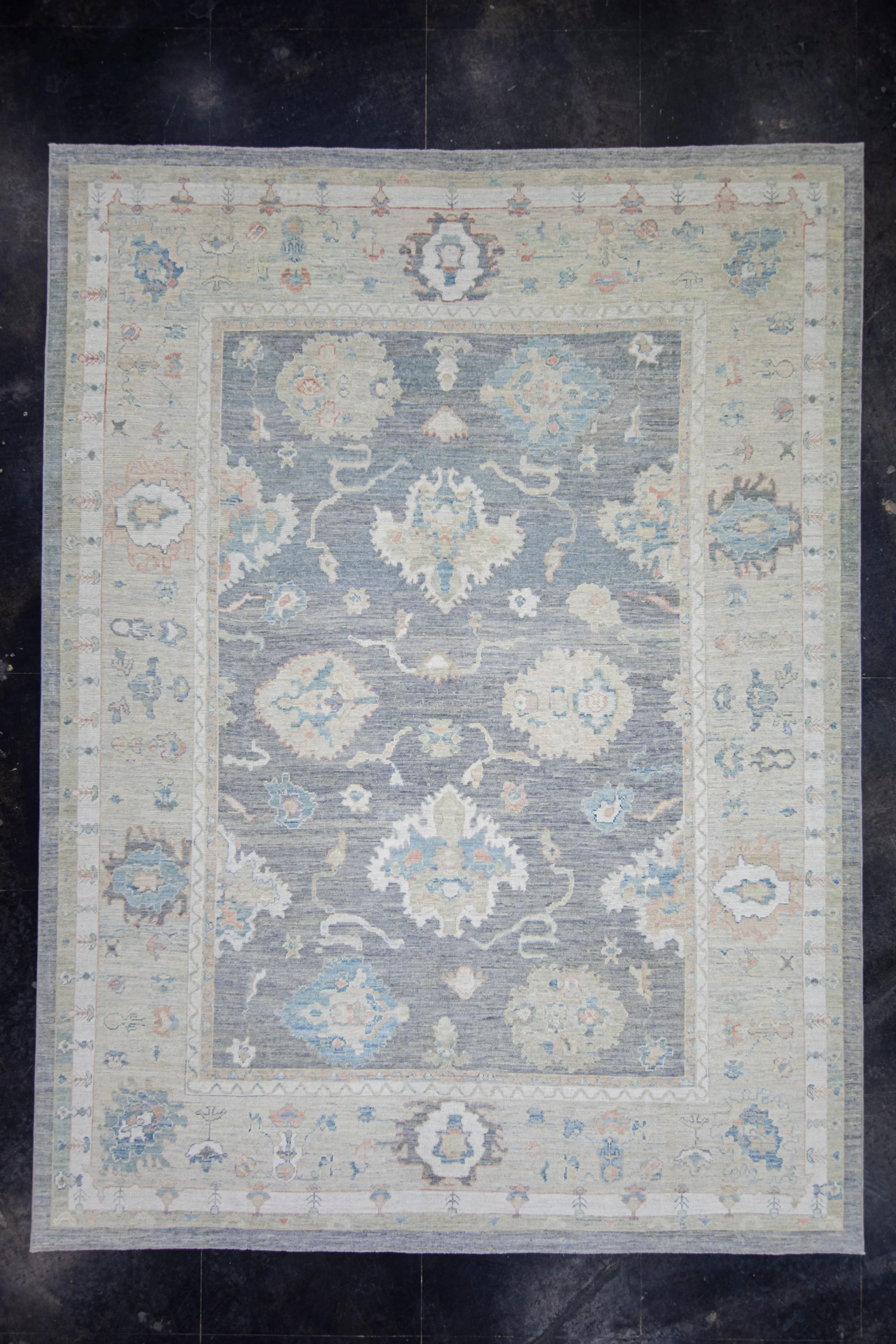 Turkish Oushak Rug 11\'4\