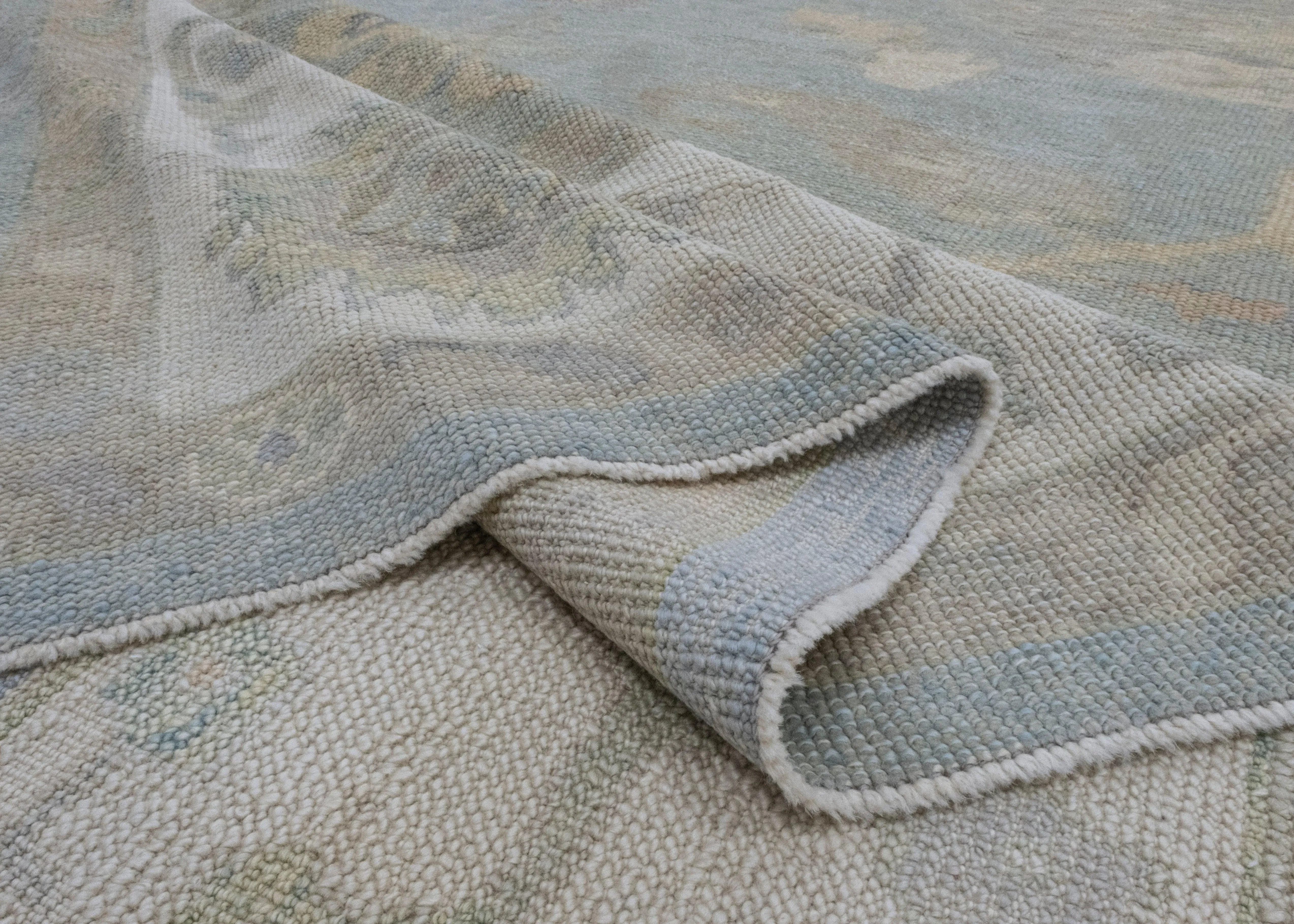 Square Turkish Oushak Rug 10\'3\