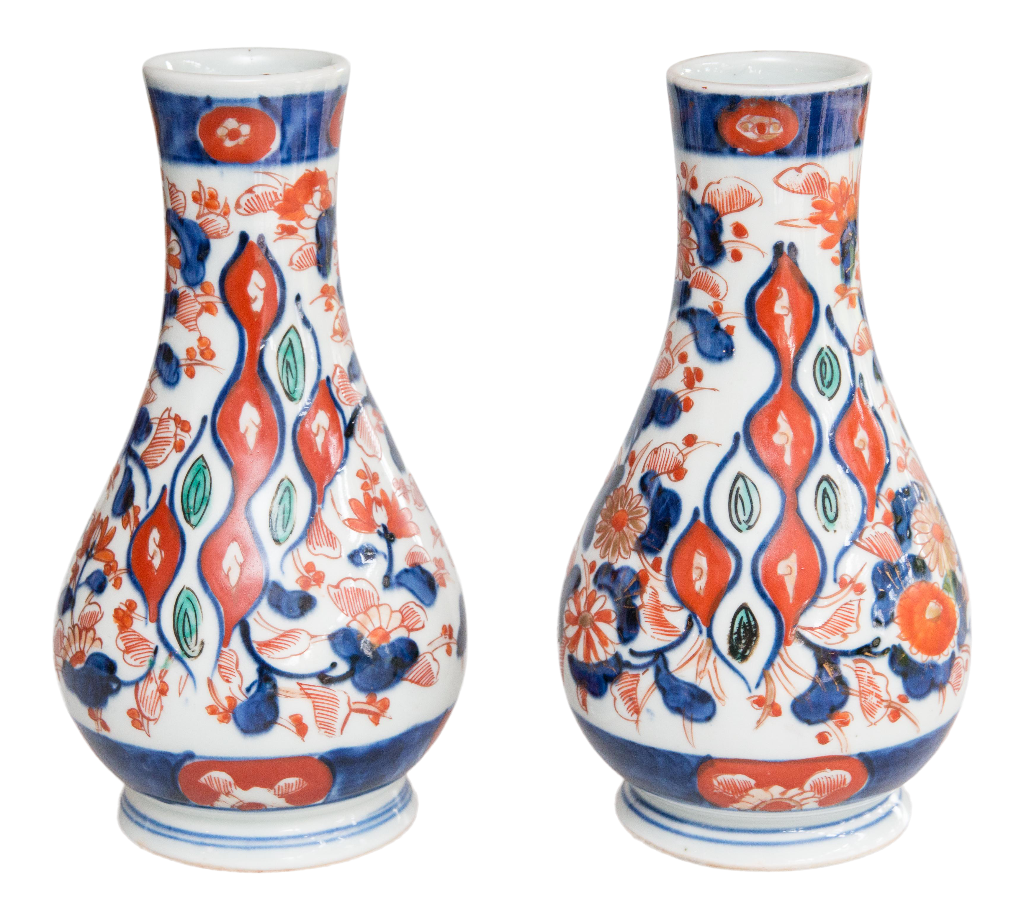 Antique 19th Century Japanese Imari Vases A Pair Chairish