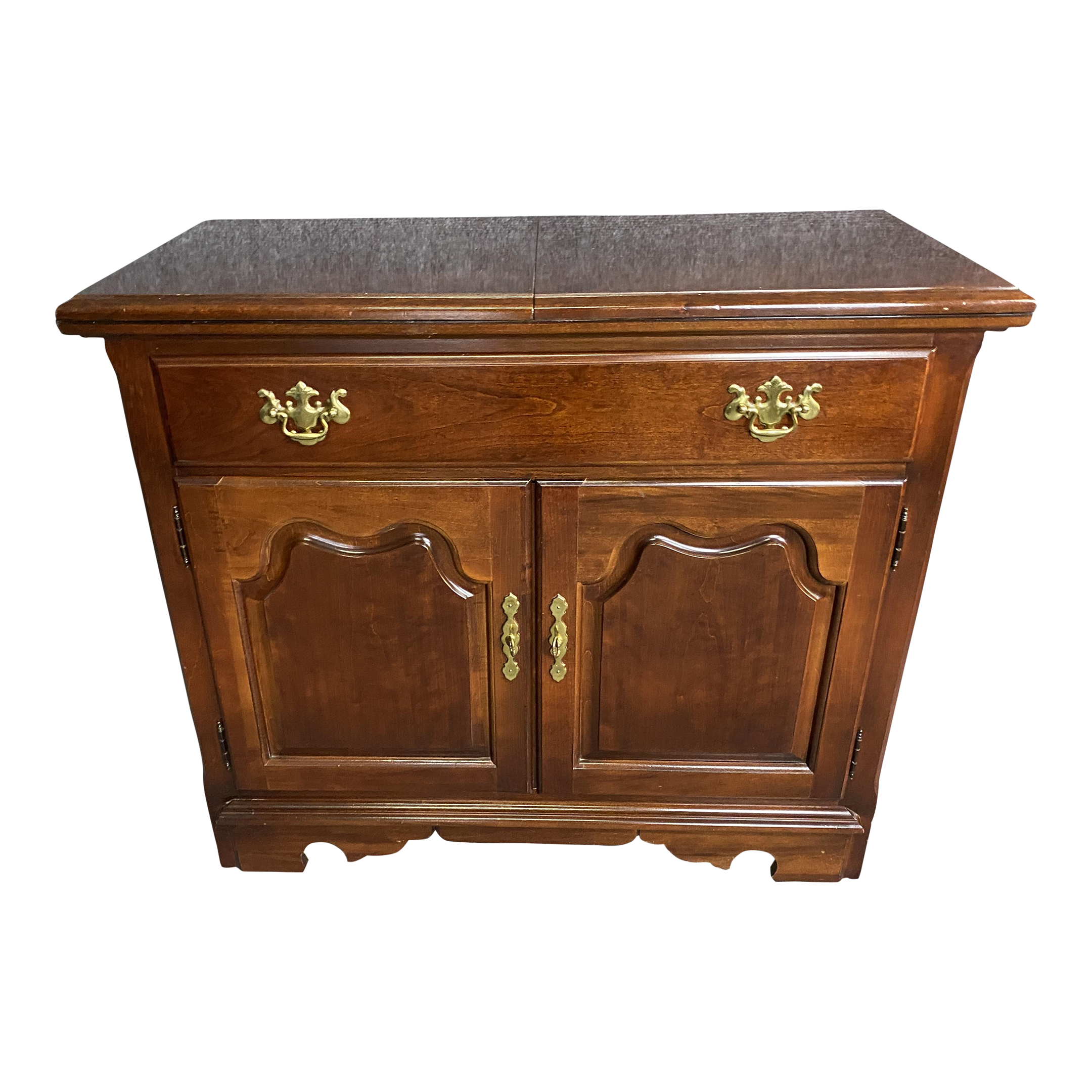 Thomasville Impressions Collection Flip Top Server | Chairish