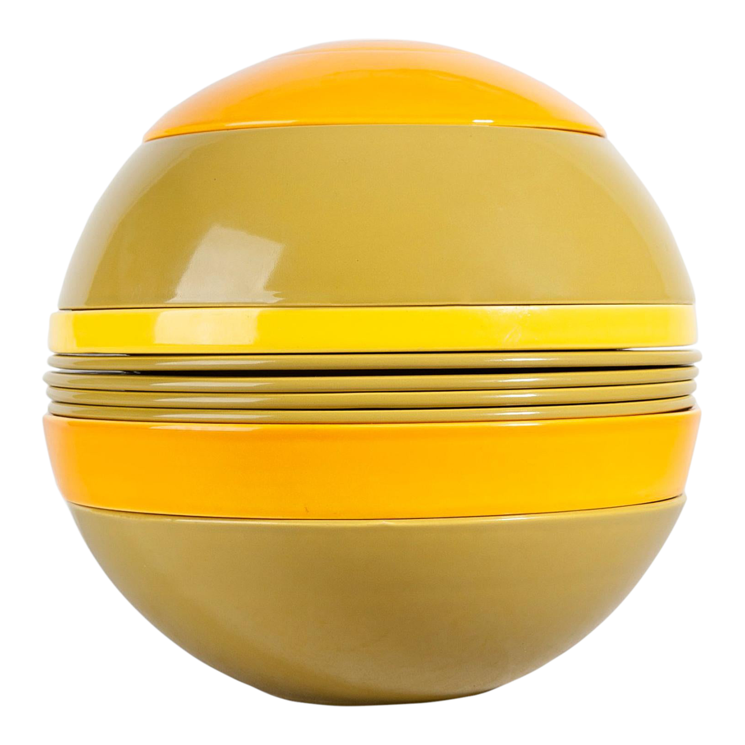 1970s Space Age Avant-Garde Colorful Ceramic Tableware 19