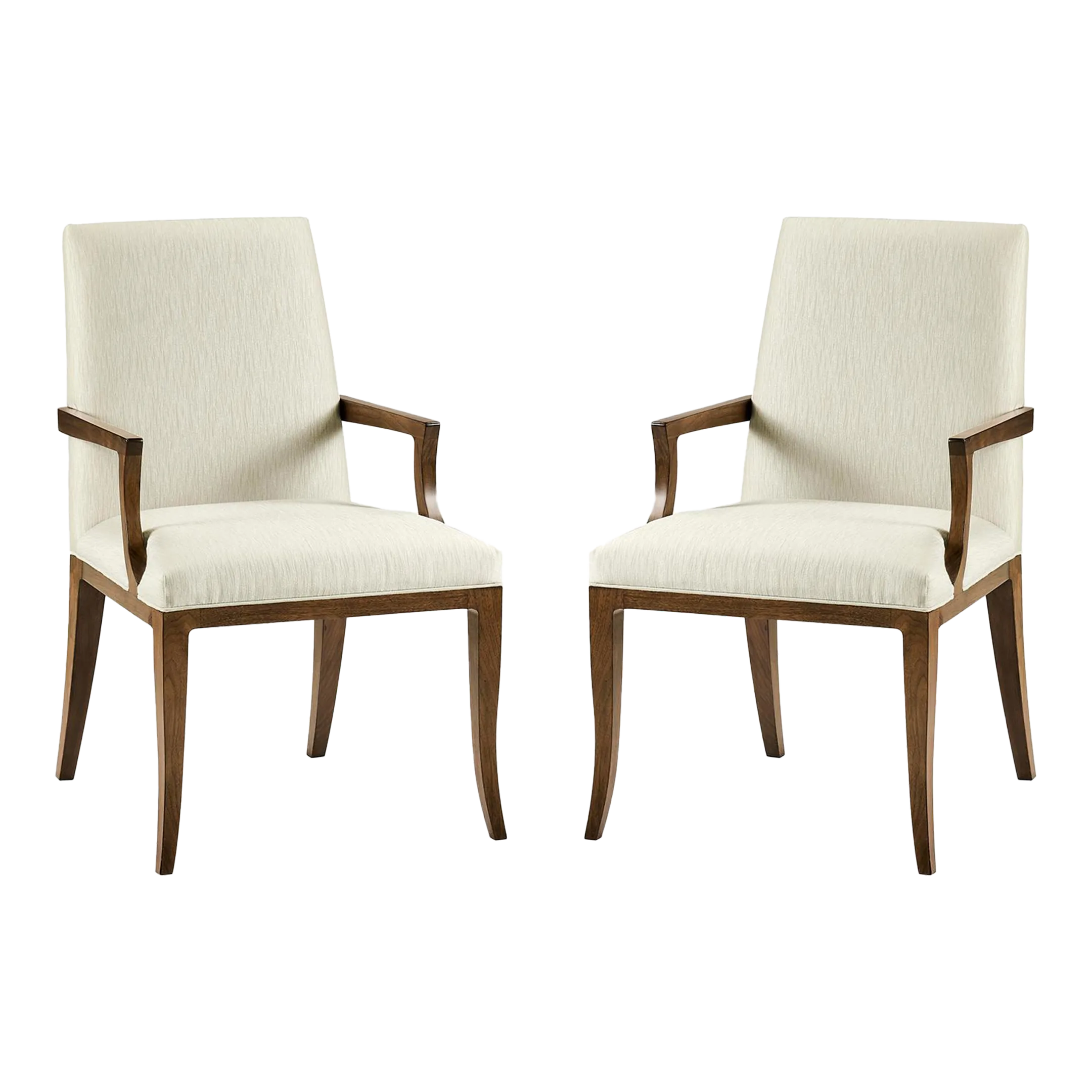 Mid Century Modern Style Armchairs - a Pair