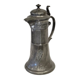 Antique Circa 1900 Art Nouveau Kayserzinn 