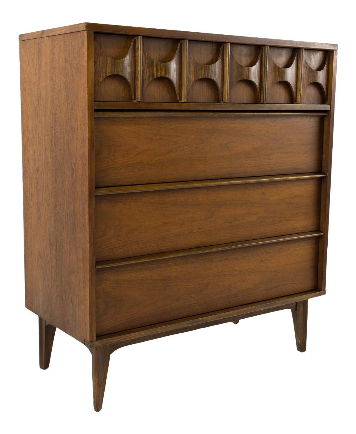 MidCentury Modern Kent Coffey Perspecta Style Highboy Dresser Chairish