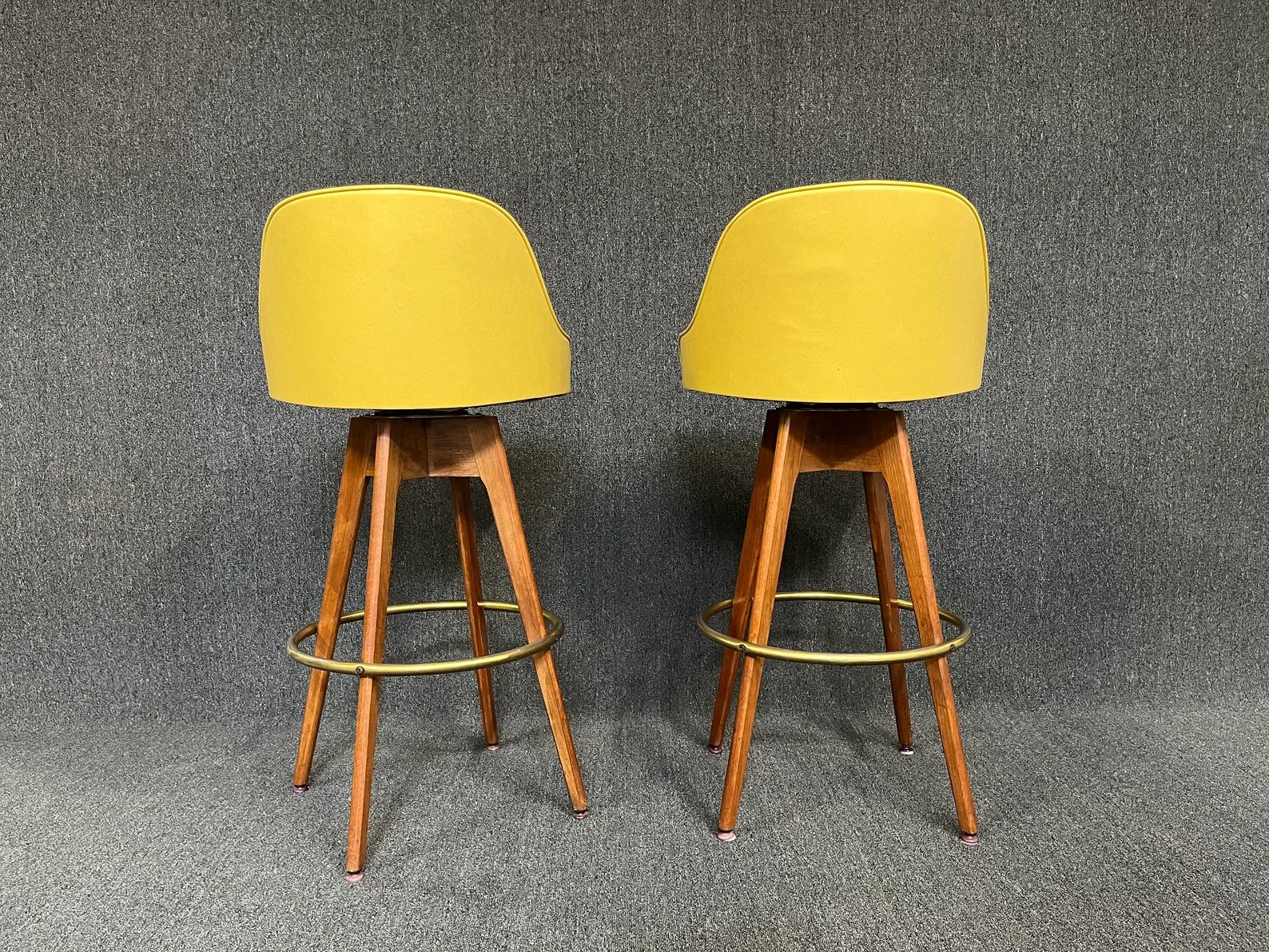 1960s Vintage Mid Century Bar Stools by Chet Beardsley Set of