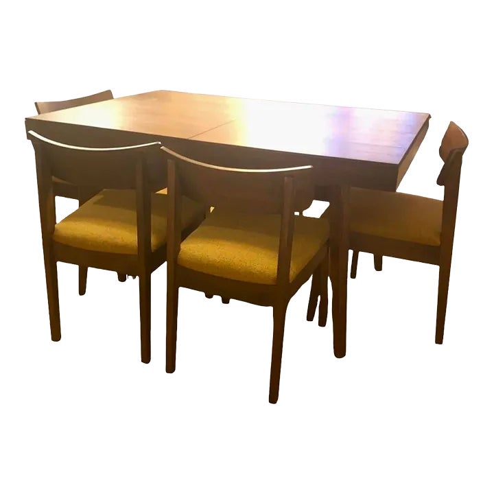 Mid 20th Century Vintage Mid Century Modern Bp John Solid Hardwood