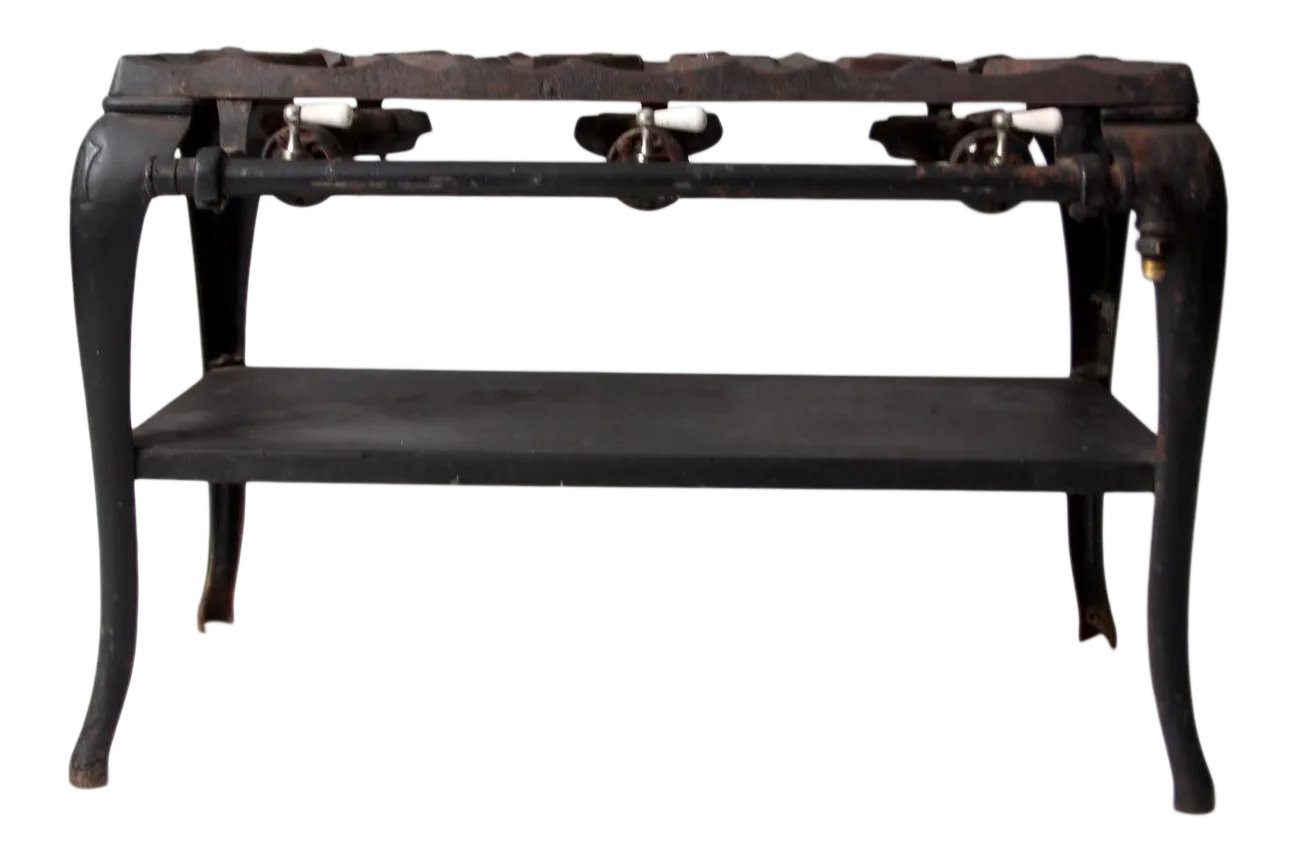 Antique Cast Iron Stove Chairish