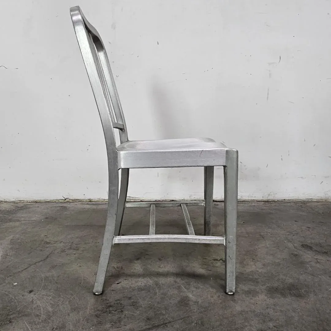 2000s Emeco Classic Aluminum Navy Chair | Chairish