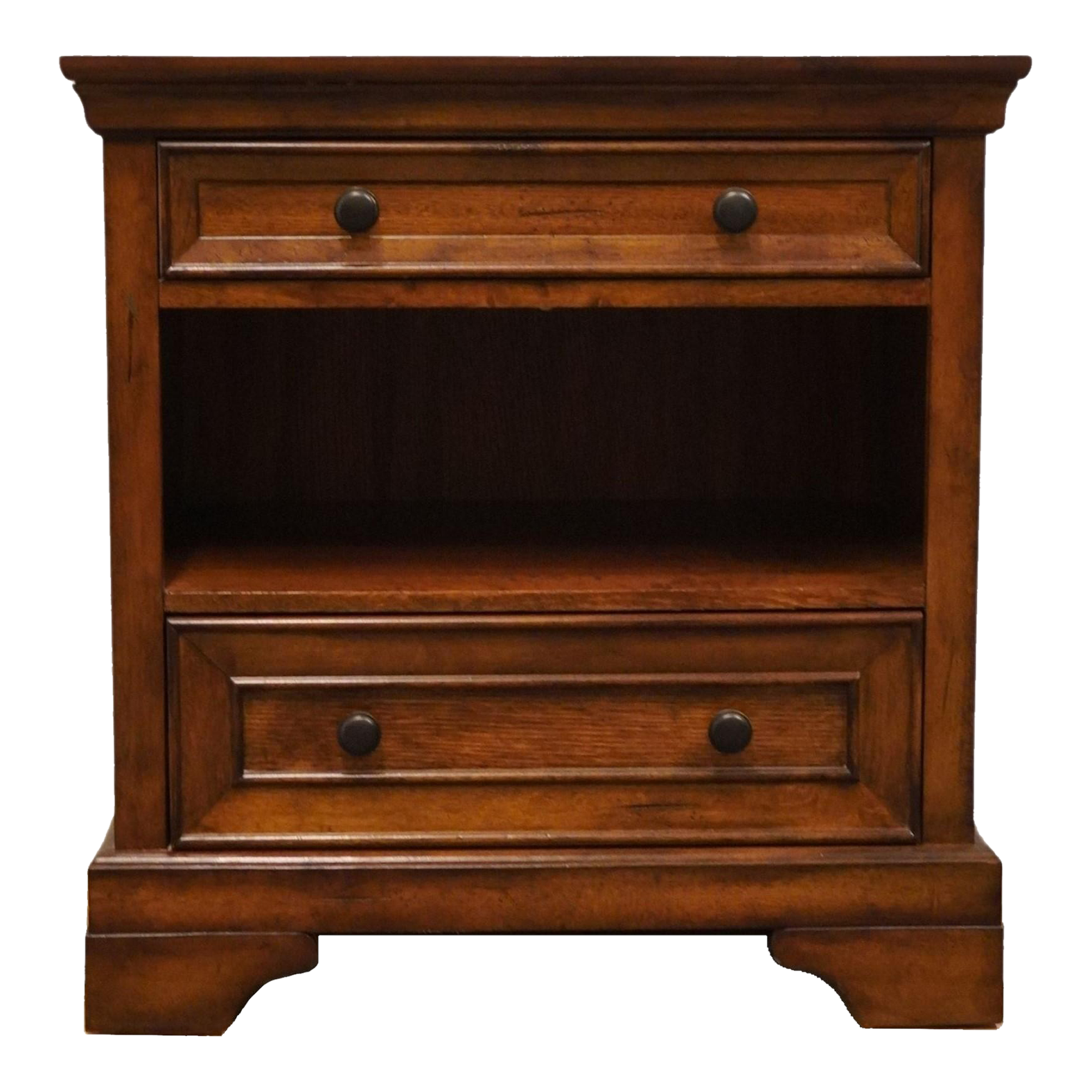 Aspen Home Contemporary Traditional 28" Two Drawer Open