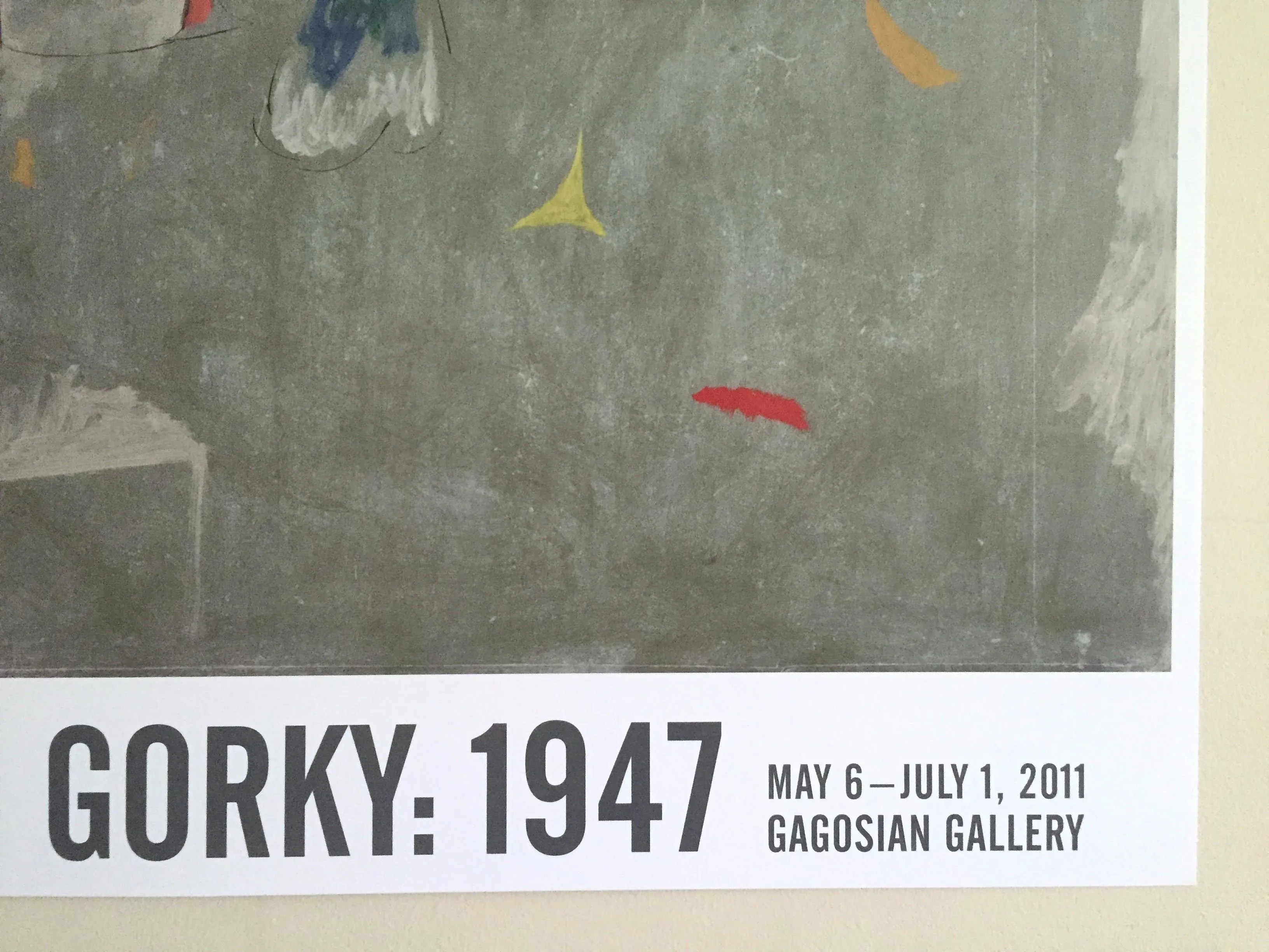 絵画 グラジョウラス Arshile Gorky Lithograph Print Abstract Expressionist