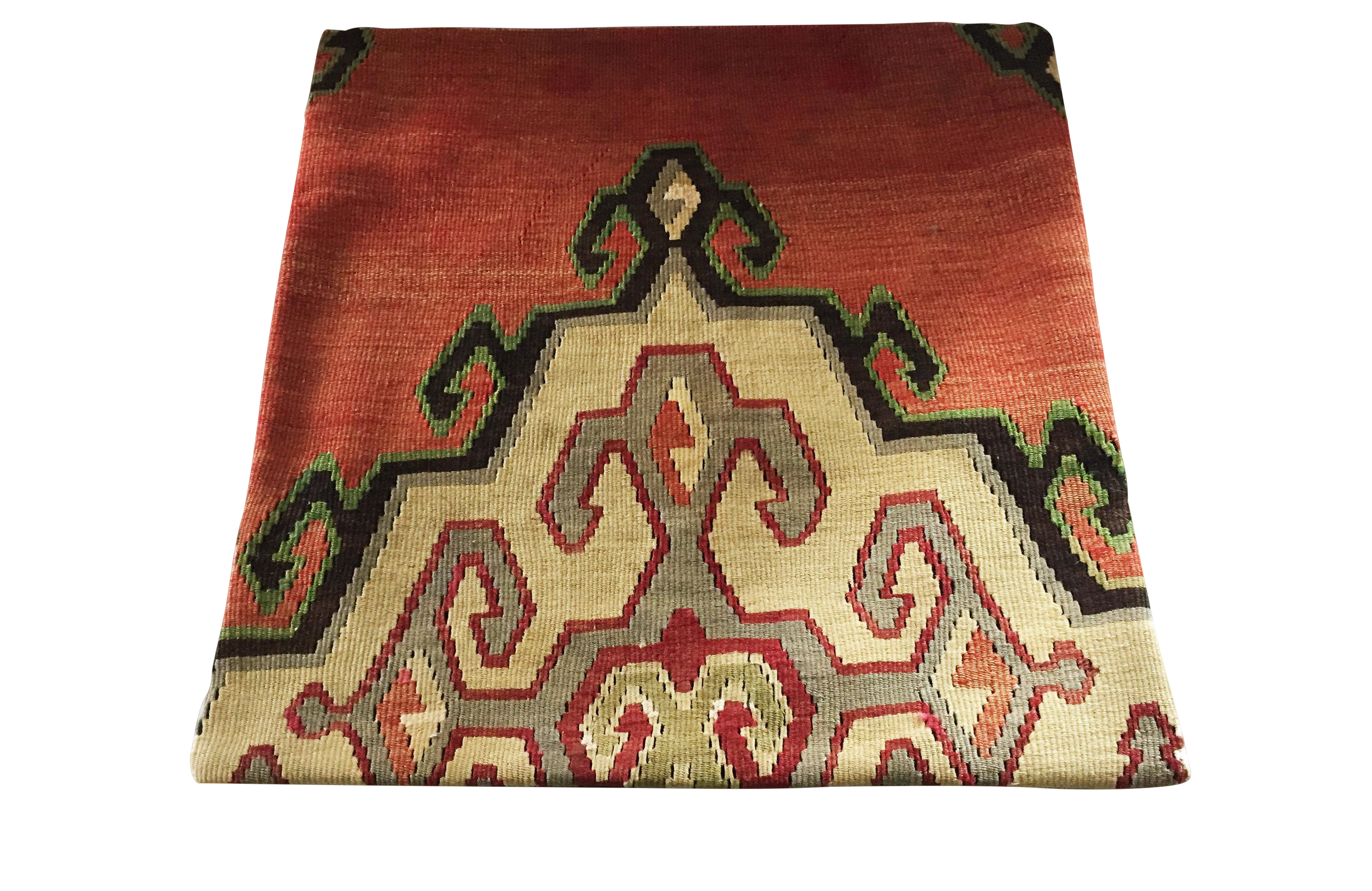 Custom Made Old Turkish Tribal Kilim Pillow Cover 20 By 20