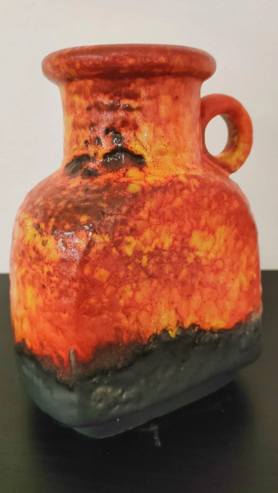 Fat Lava Vase from Carstens Tönnieshof, West Germany | Chairish