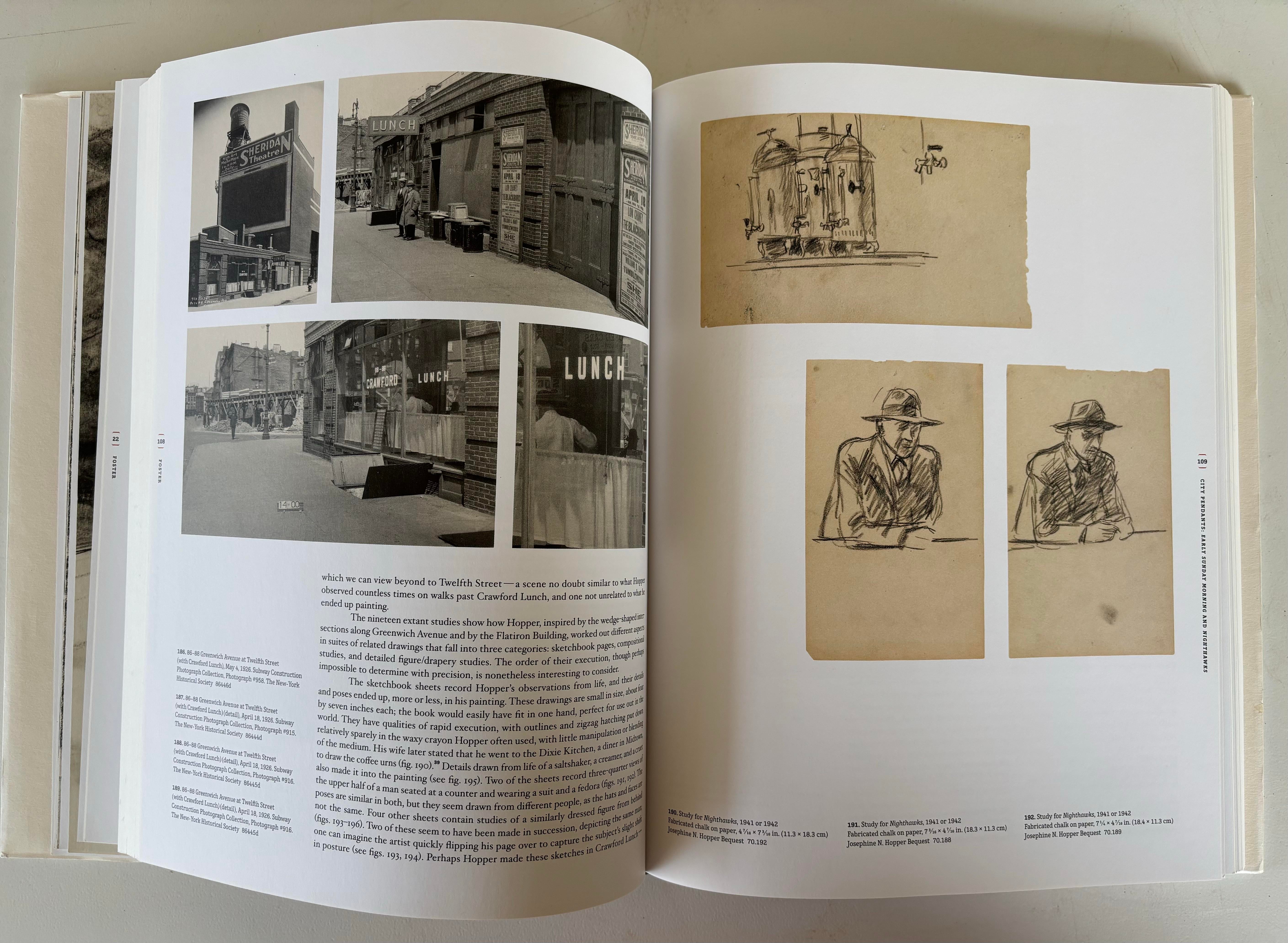作品集『Hopper Drawing』Carter E. Foster著 Whitney Museum of