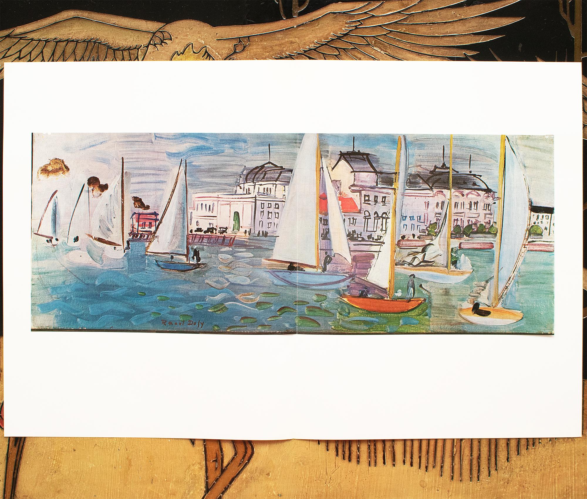 Dufy、Port at Deauville、希少画集画、新品額付 Dufy、Port at Deauville、希少画集画、新品額付 - メルカリ